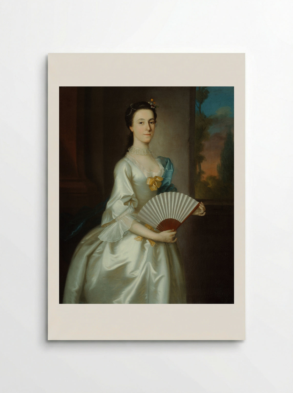 Abigail Chesebrough (Mrs. Alexander Grant) - Joseph Blackburn - Poster