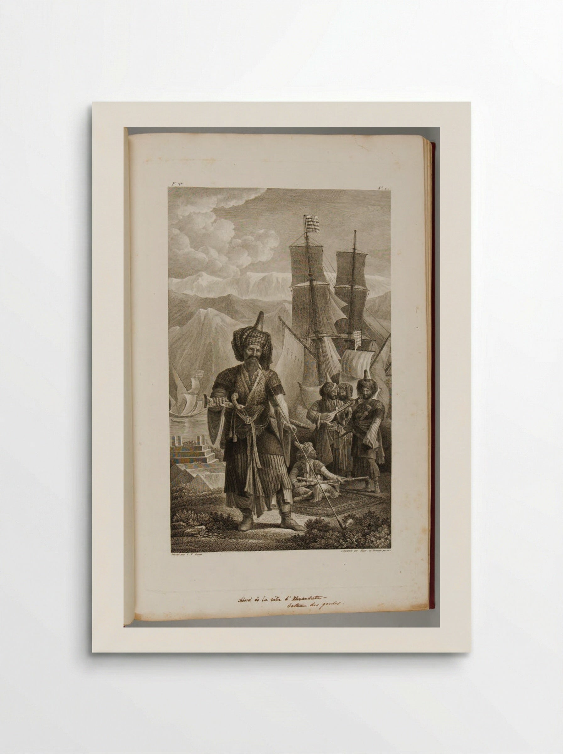 Abord de la ville d'Alexandrette - Simon Charles Miger - Poster