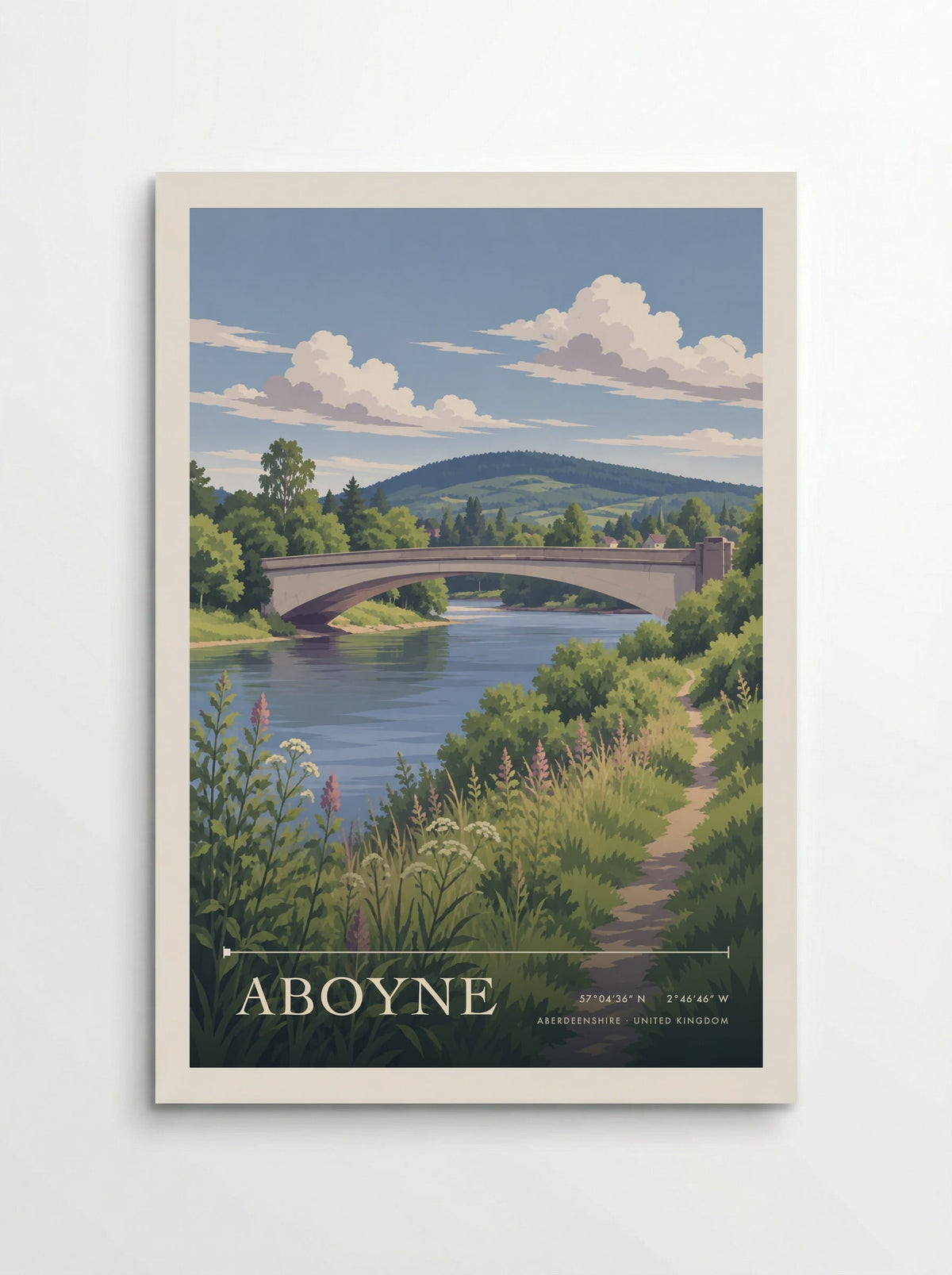 Aboyne, Aberdeenshire | Travel Poster - Poster