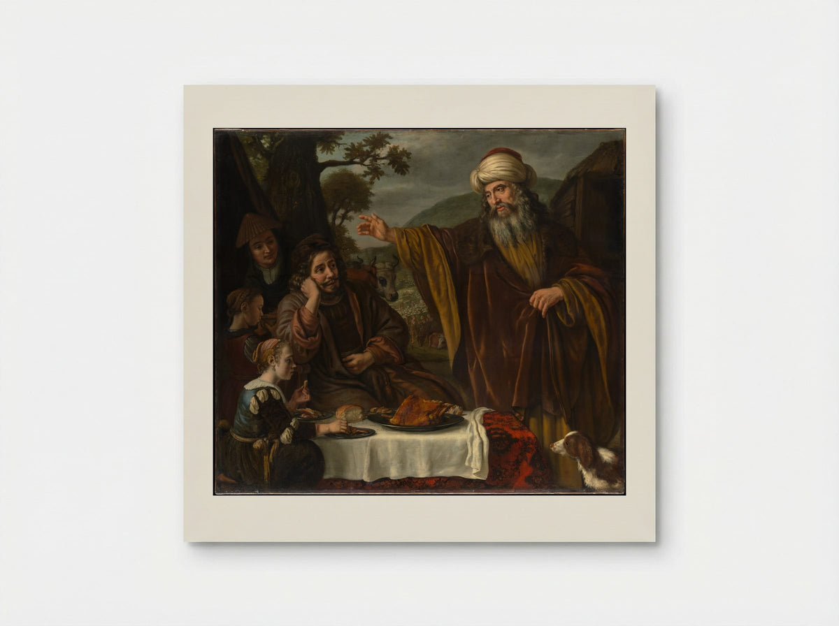 Abraham's Parting from the Family of Lot - Jan Victors - Poster