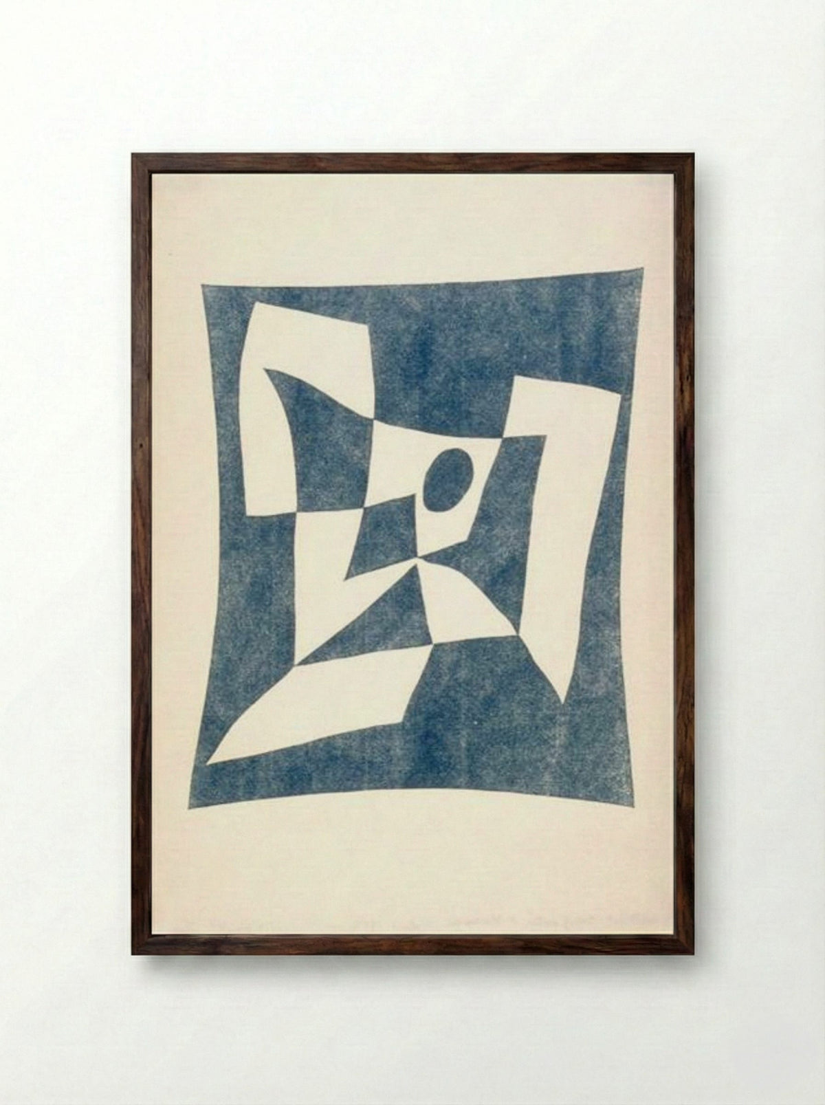 Abstract Composition, Knossos - Jean Arp - Framed Print Dark Wood