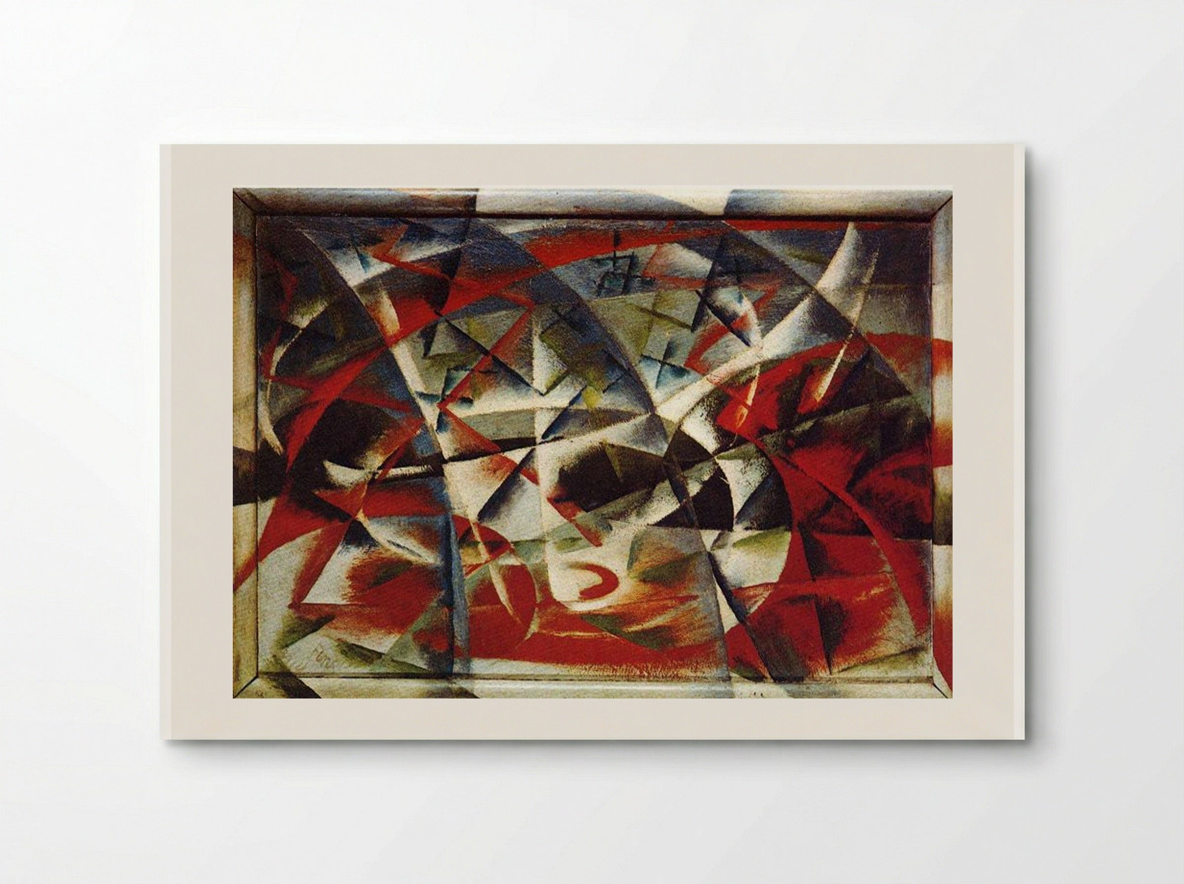 Abstract Speed + Sound - Giacomo Balla - Poster