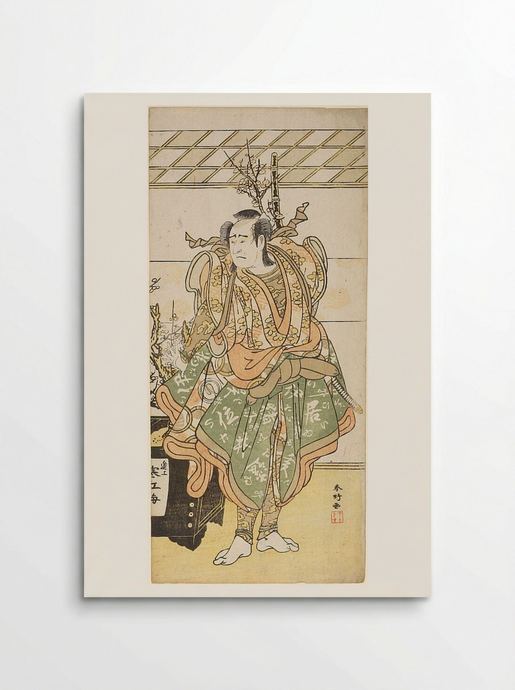 Actor Faces Left - Katsukawa Shunkō - Poster