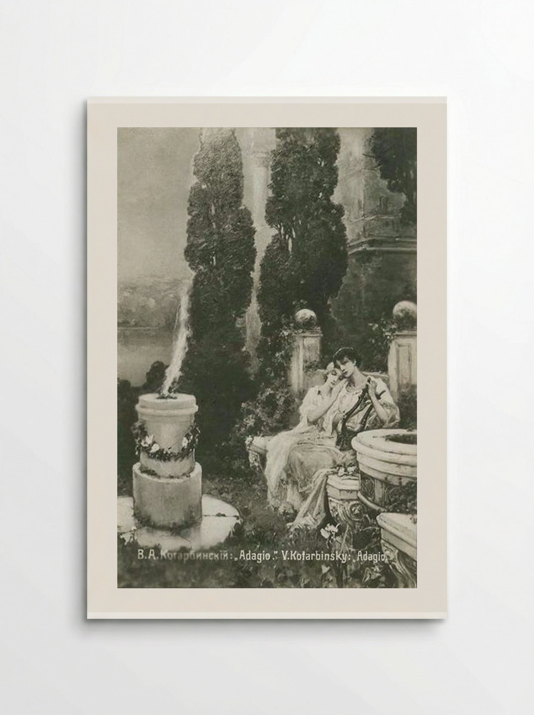 Adagio - Wilhelm Kotarbinski - Poster