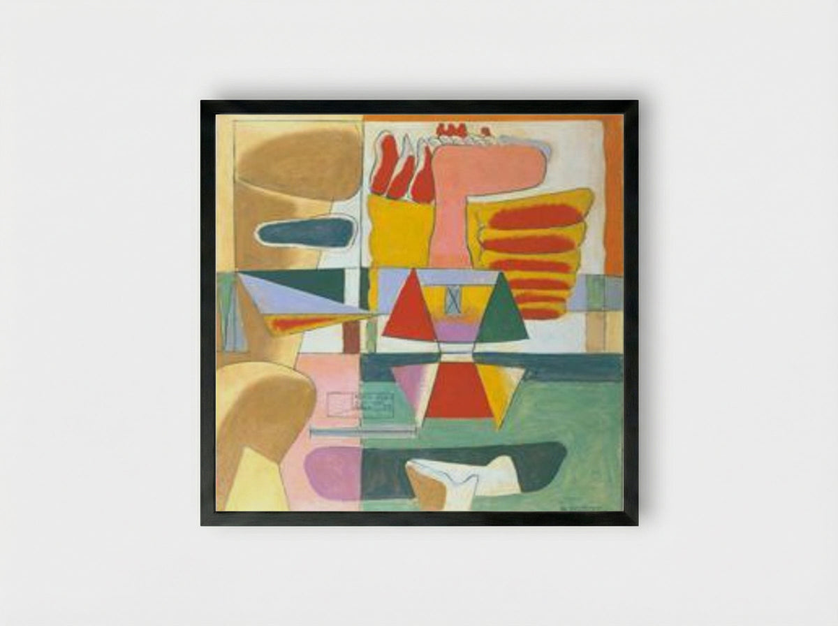 Adieu Von - Le Corbusier - Framed Print Black