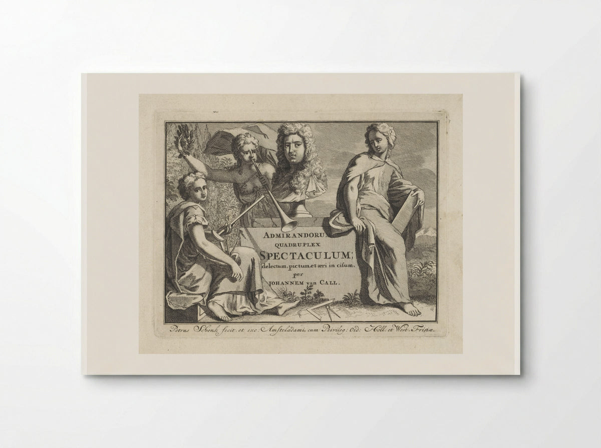 Admirandorum Quadruplex Spectaculum - Jan van Call (I) - Poster
