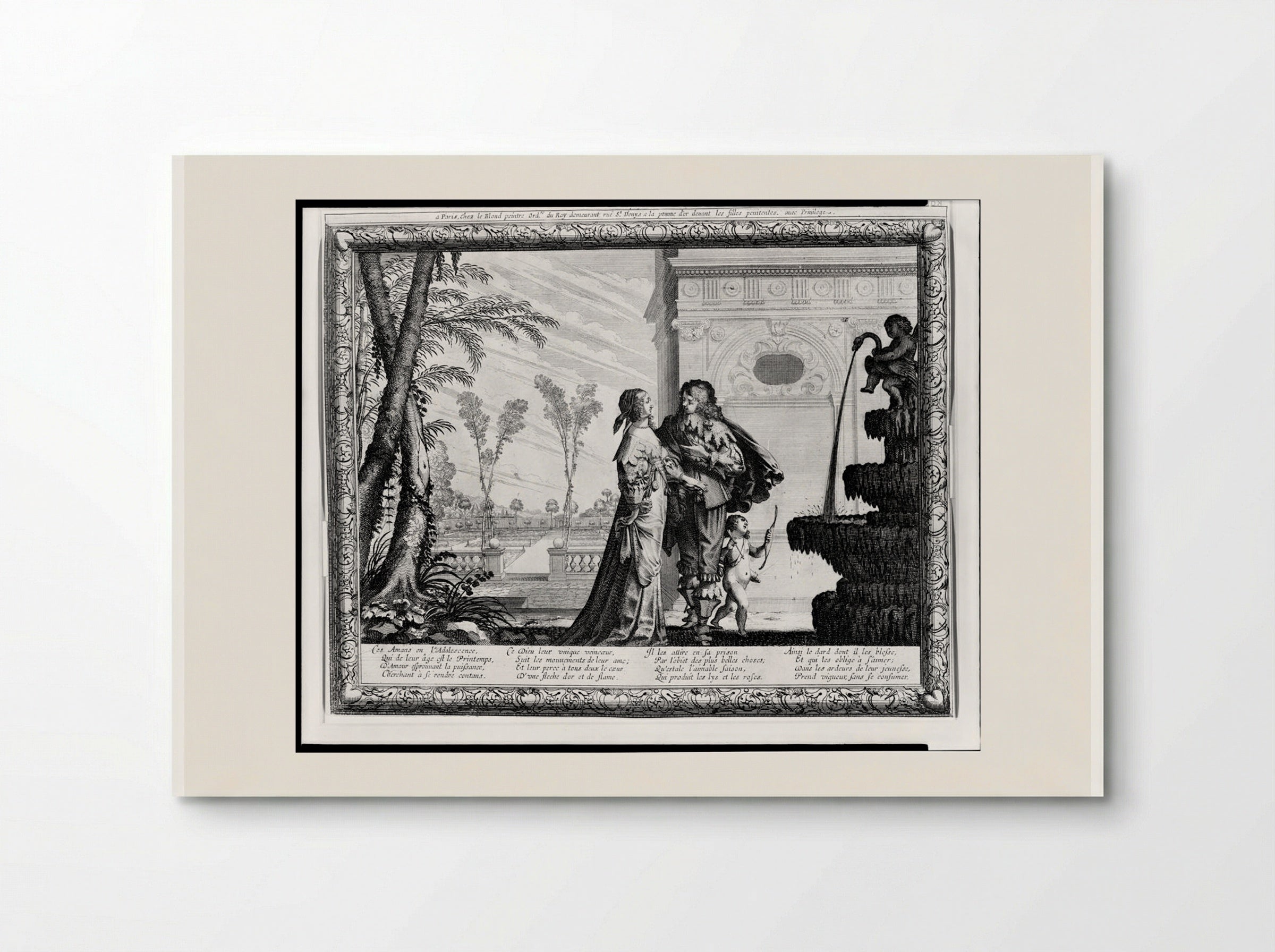 Adolescence - Abraham Bosse - Poster