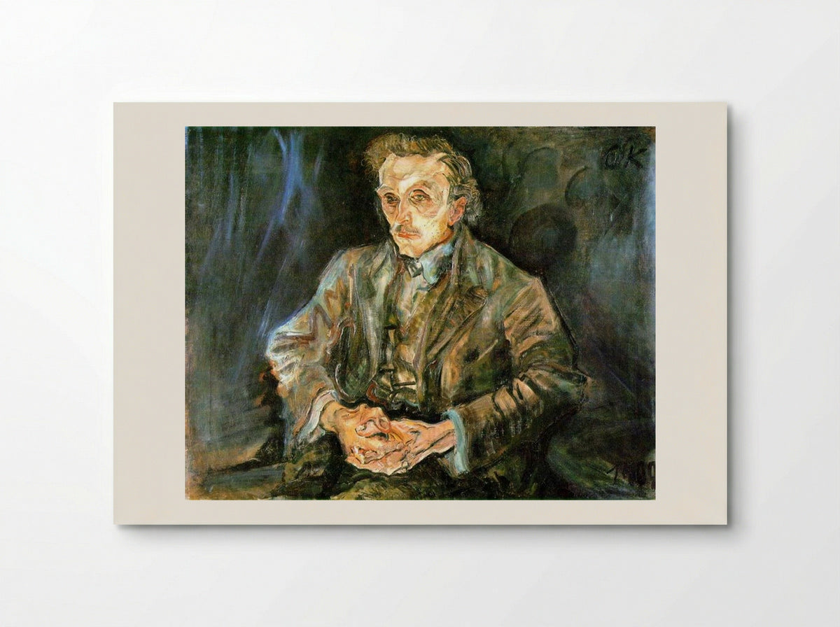 Adolf Loos - Oskar Kokoschka - Poster