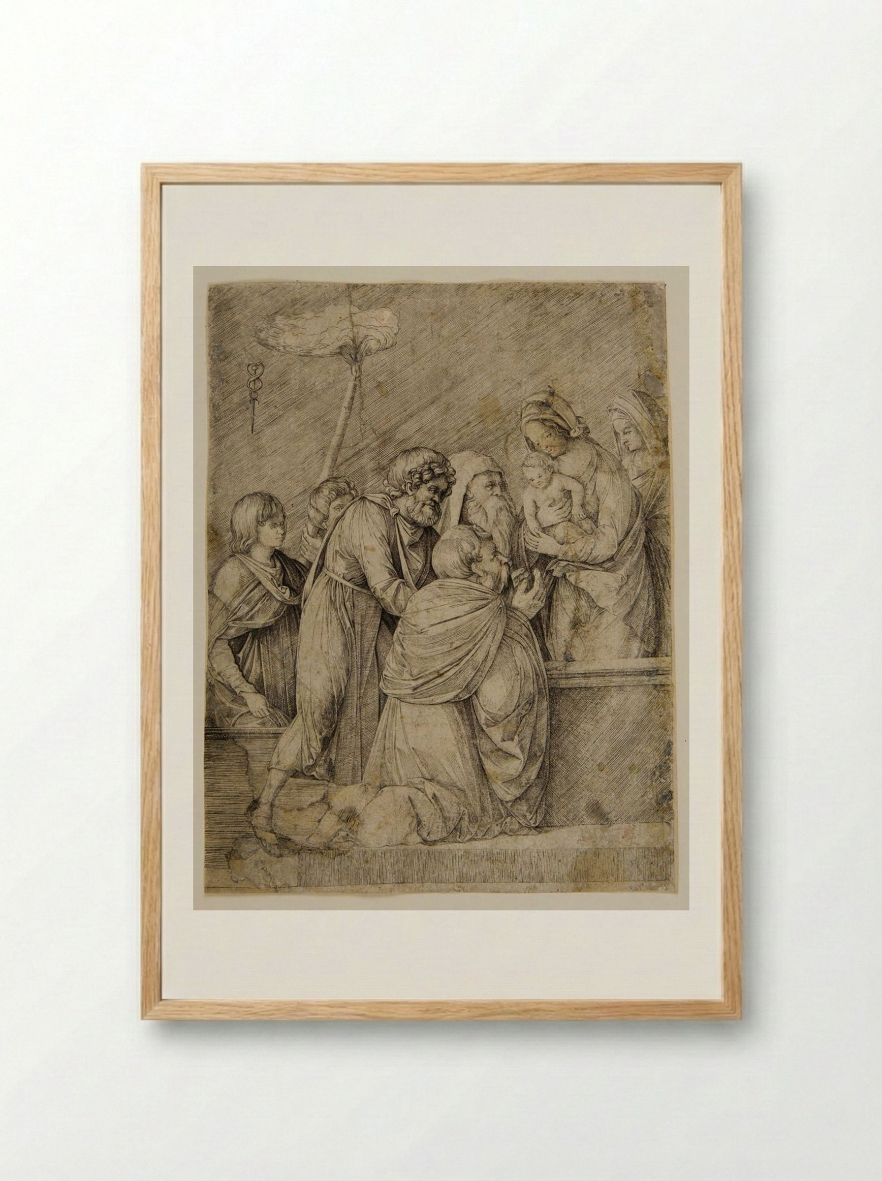 Adoration of the Magi - Jacopo de' Barbari - Framed Print Wood
