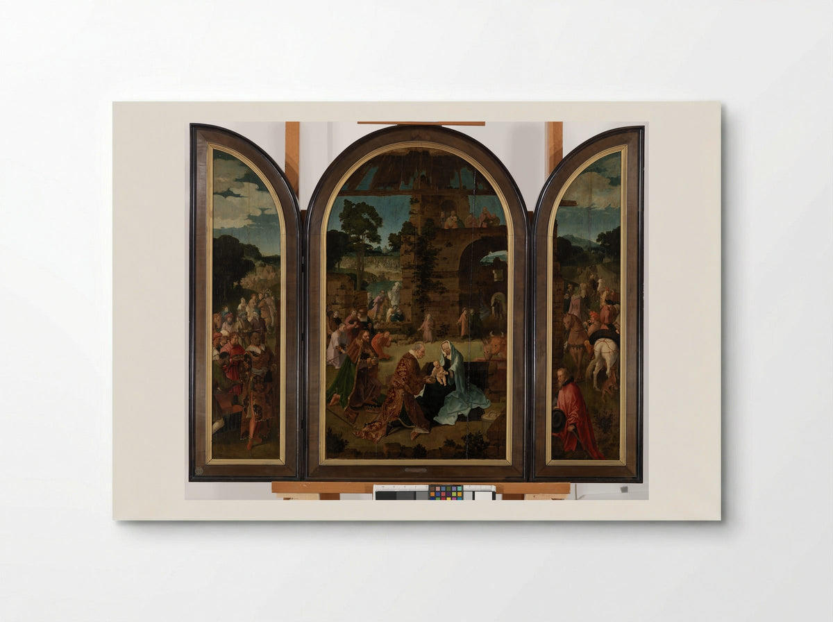 Adoration of the Magi - Lucas van Leyden - Poster