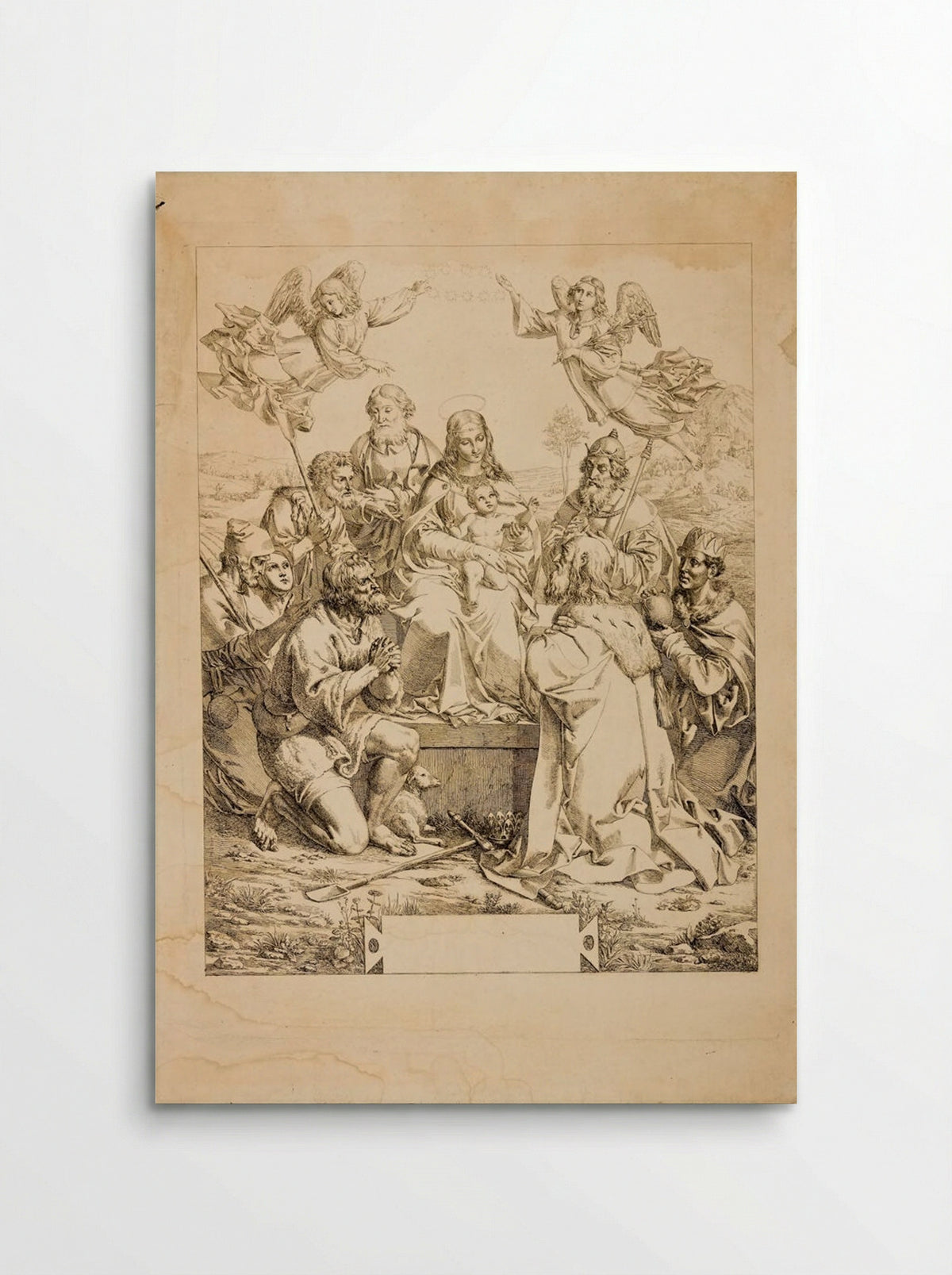 Adoration of the Magi - Joseph von Führich - Poster