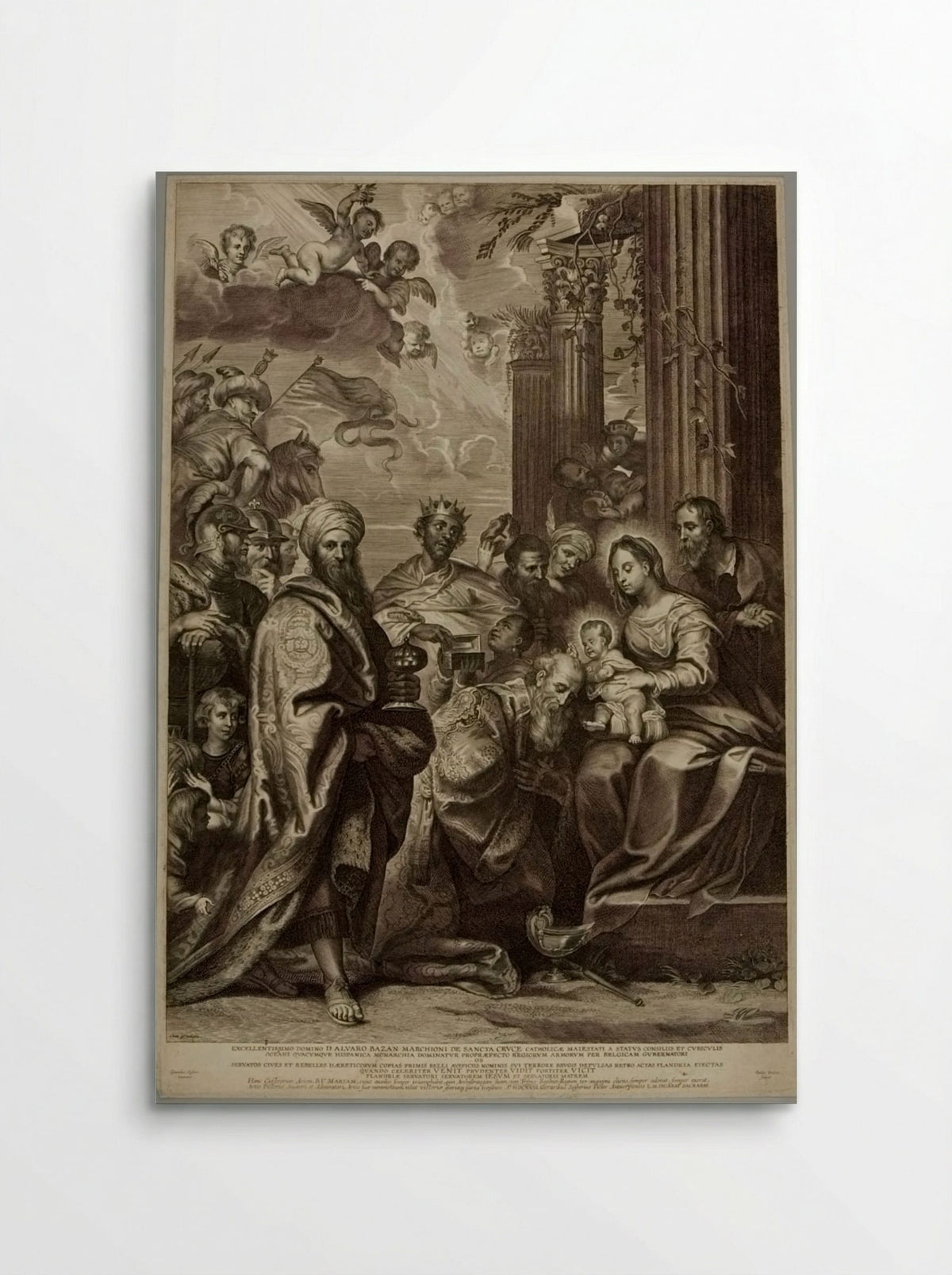 Adoration of the Magi - Paulus Pontius - Poster
