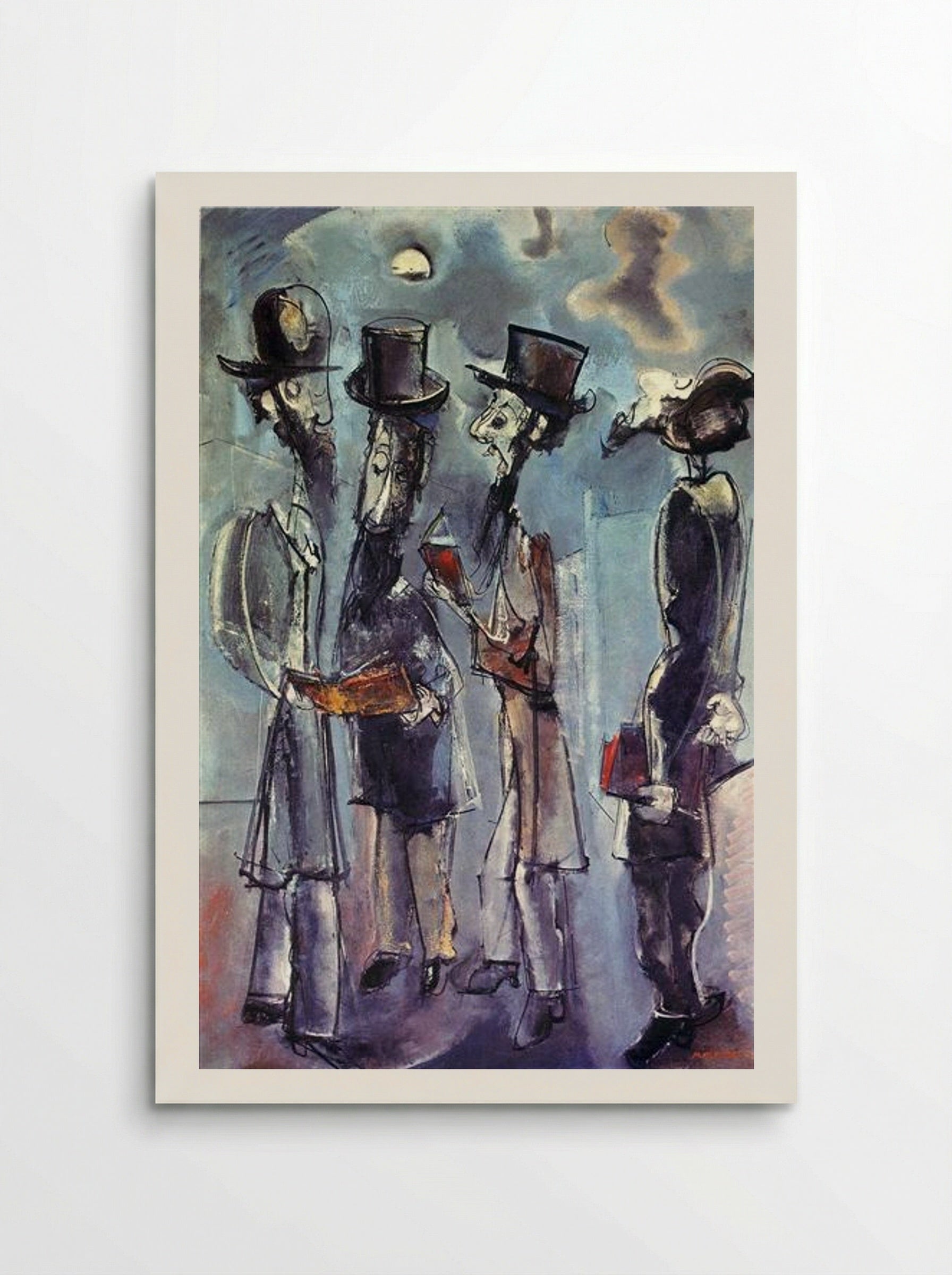 Adoration of the Moon - Max Weber - Poster