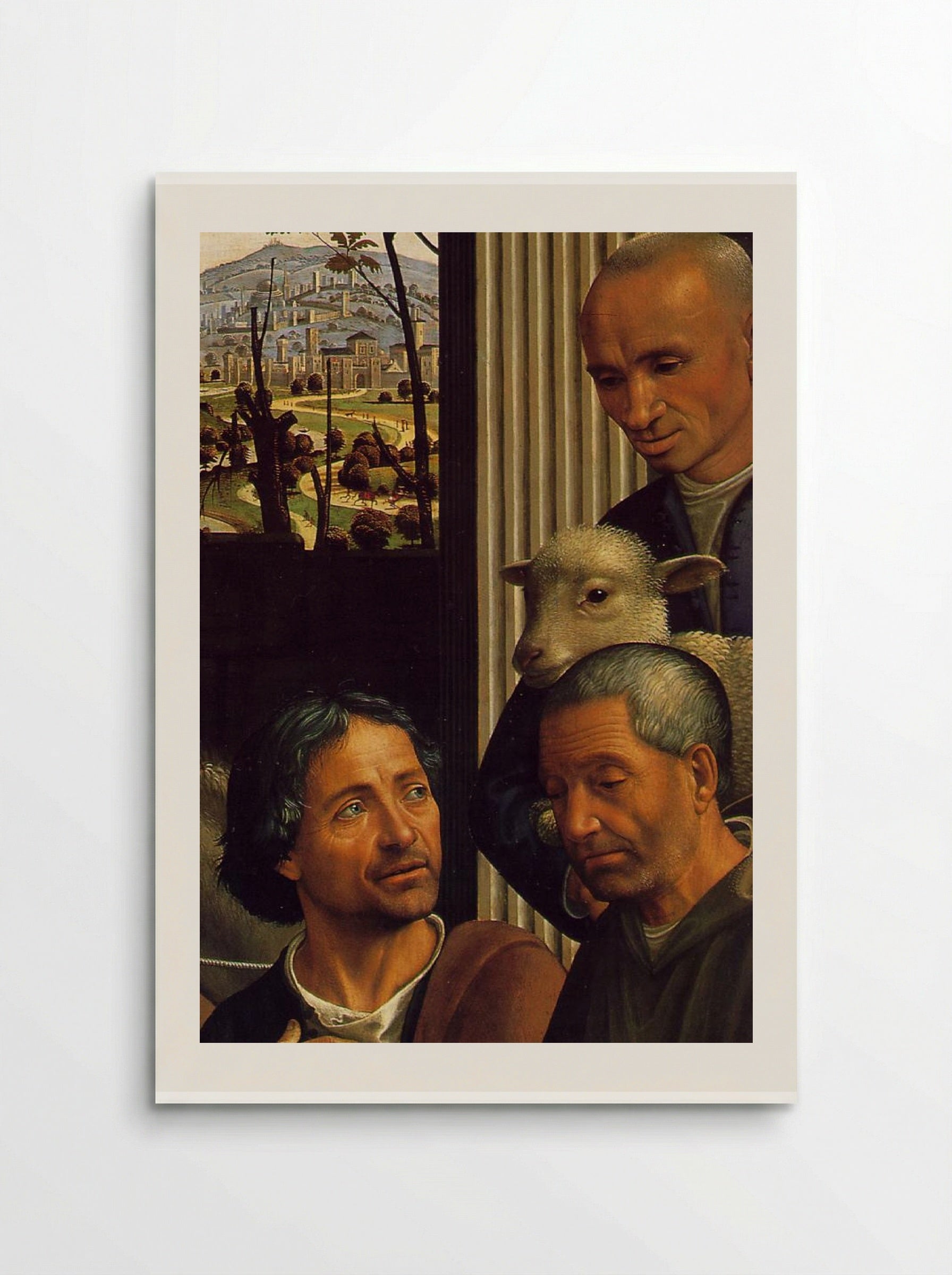 Adoration of the Shepherds - Domenico Ghirlandaio - Poster