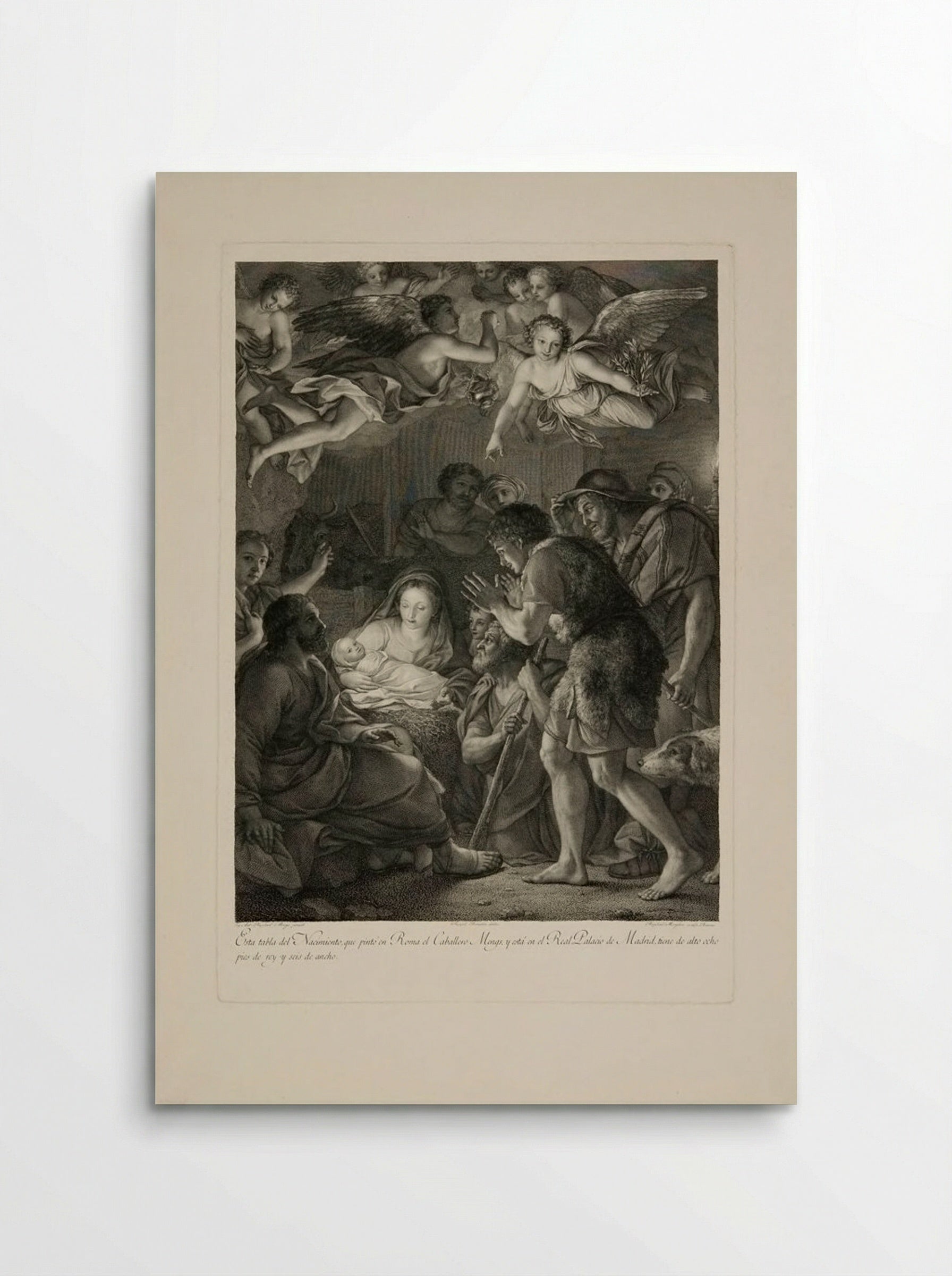 Adoration of the Shepherds - Raphael Morghen - Poster