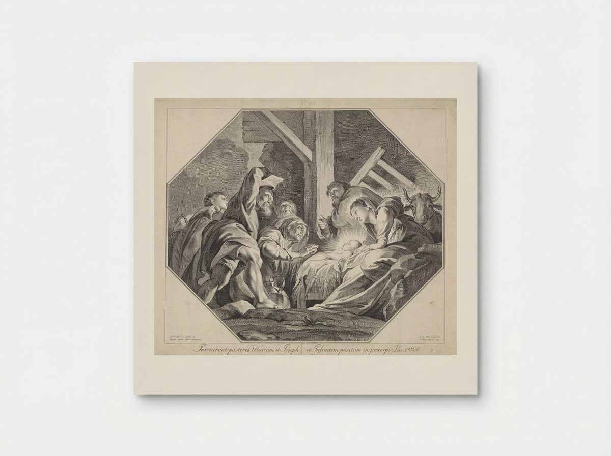 Adoration of the Shepherds - Jan Punt - Poster