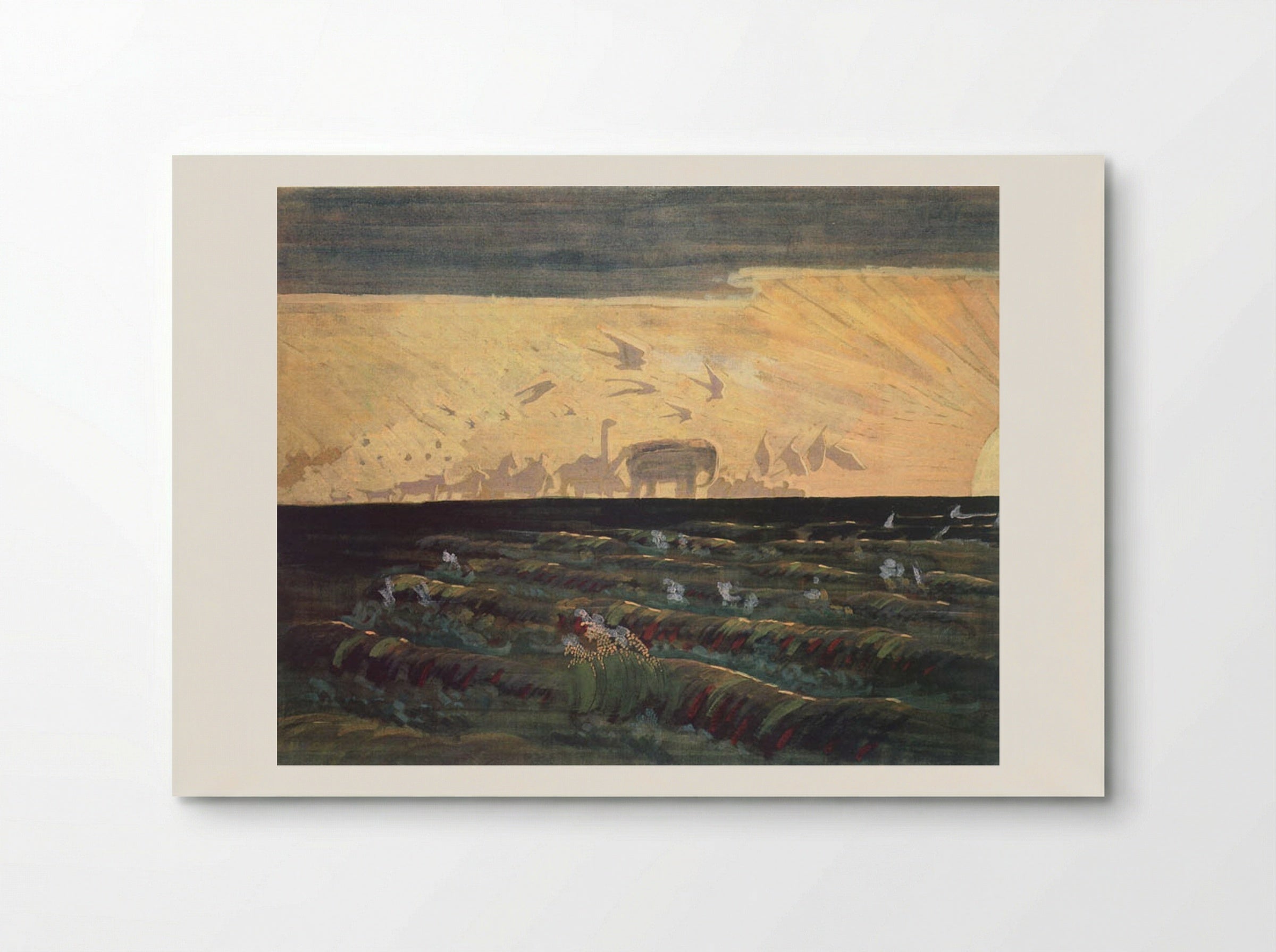 Adoration of the Sun - Mikalojus Konstantinas Čiurlionis - Poster
