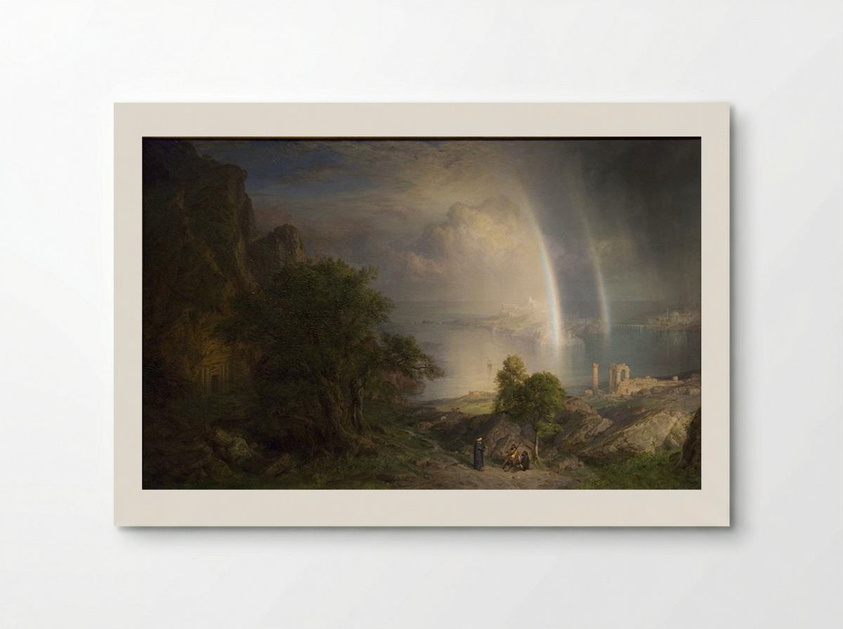 Aegean Sea - Frederic Edwin Church - Poster