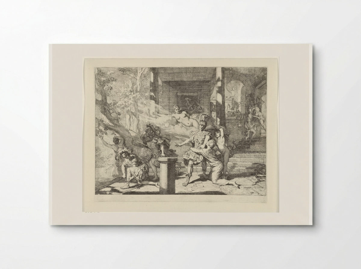 Aeneas Going to Battle - Gerard de Lairesse - Poster