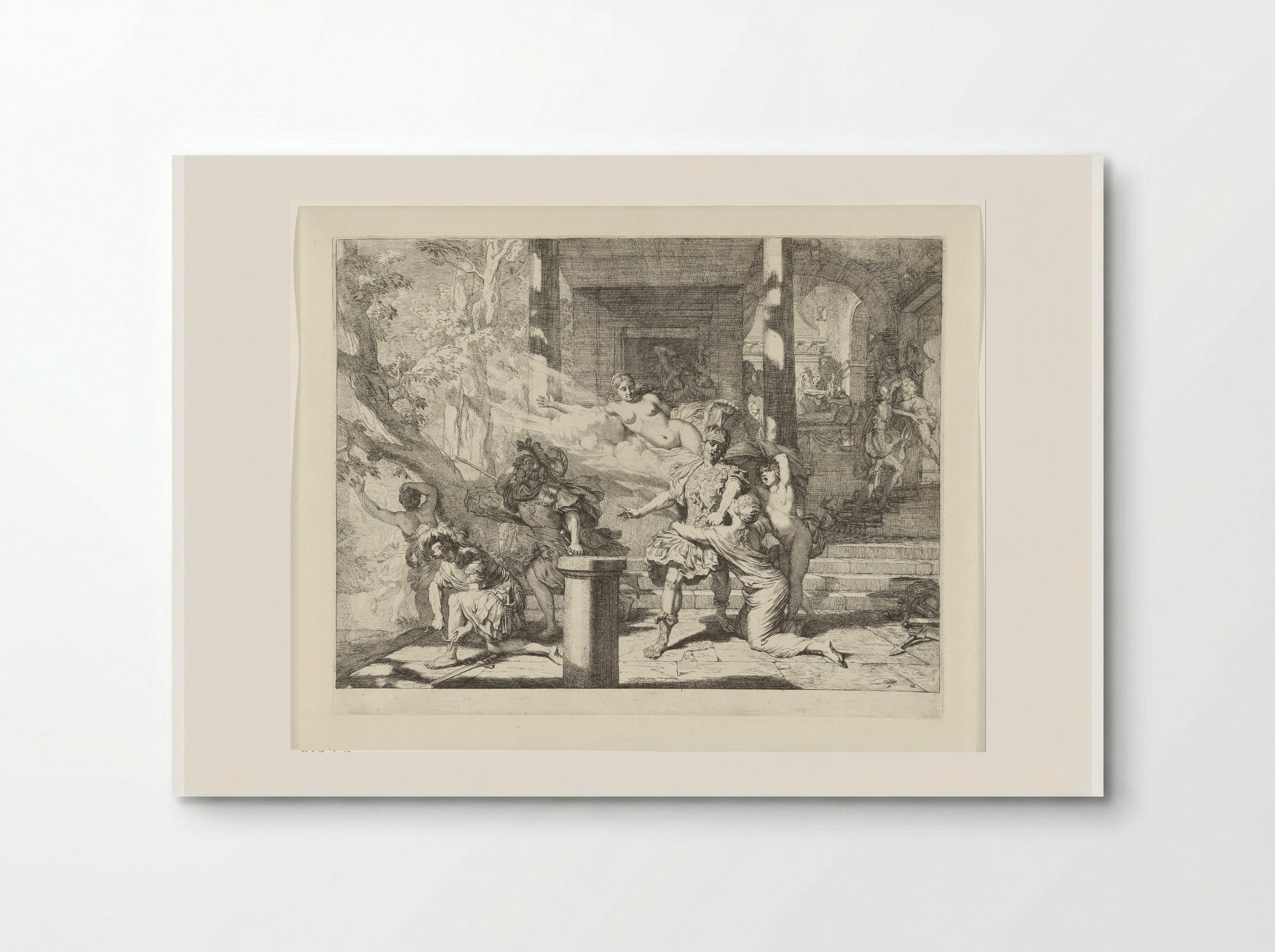 Aeneas Going to Battle - Gerard de Lairesse - Poster