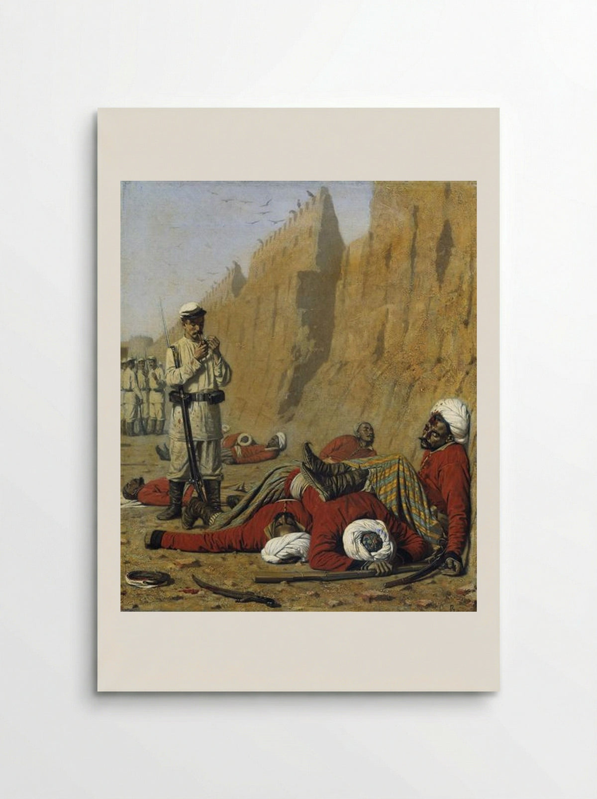 After Failure - Vasily Vereshchagin - Poster