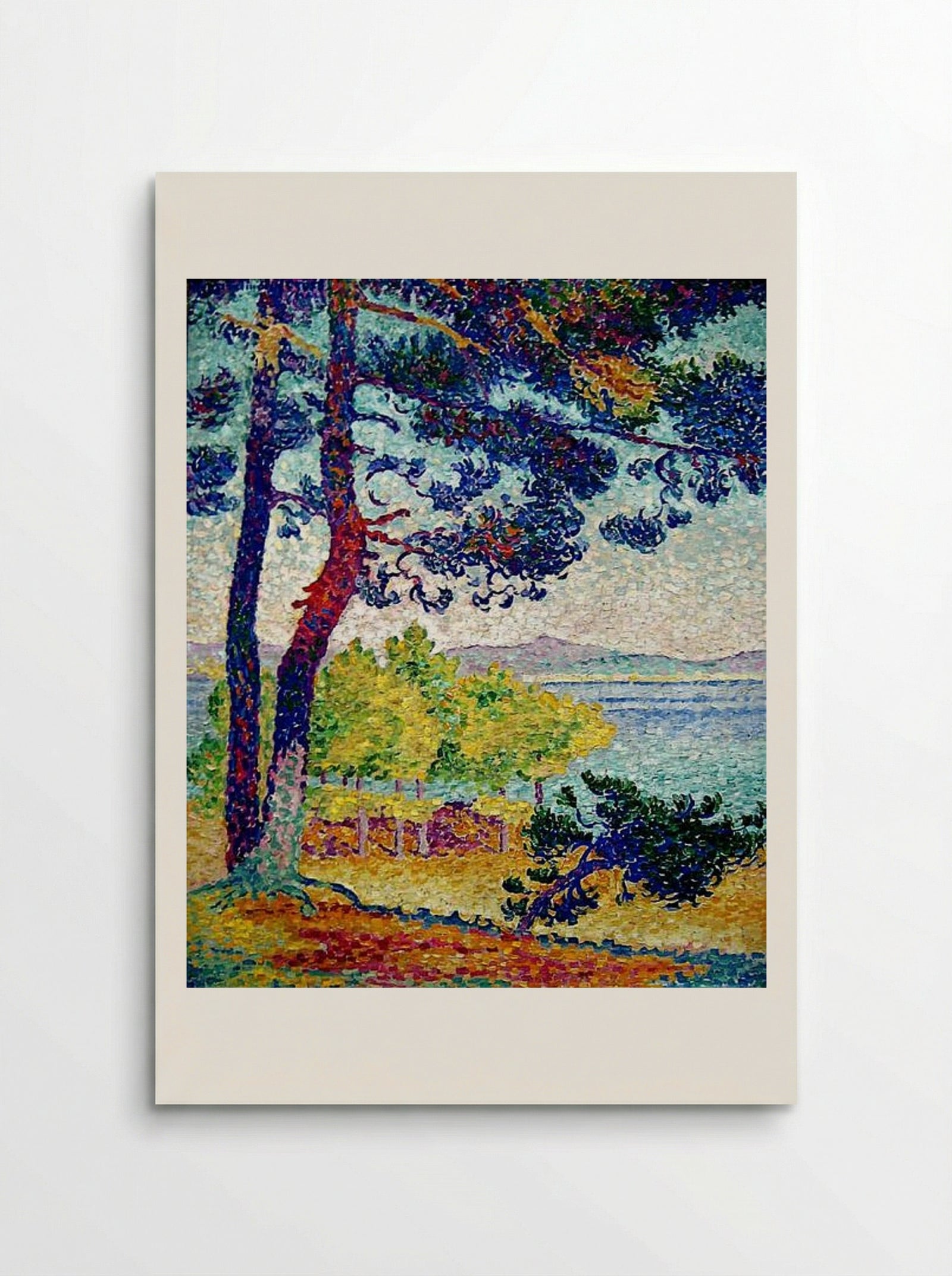Afternoon at Pardigon, Var - Henri-Edmond Cross