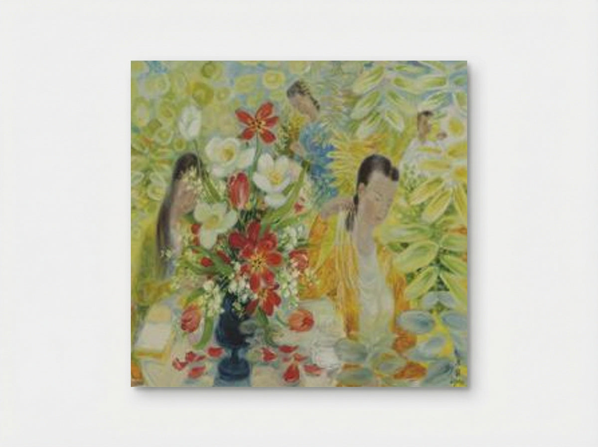 Afternoon in the Garden - Le Pho - Poster