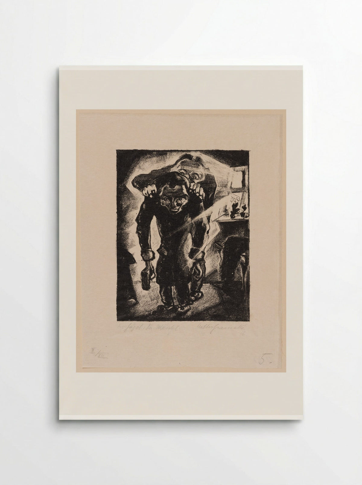 Akaki Has a New Coat Measured - Walter Gramatté - Poster
