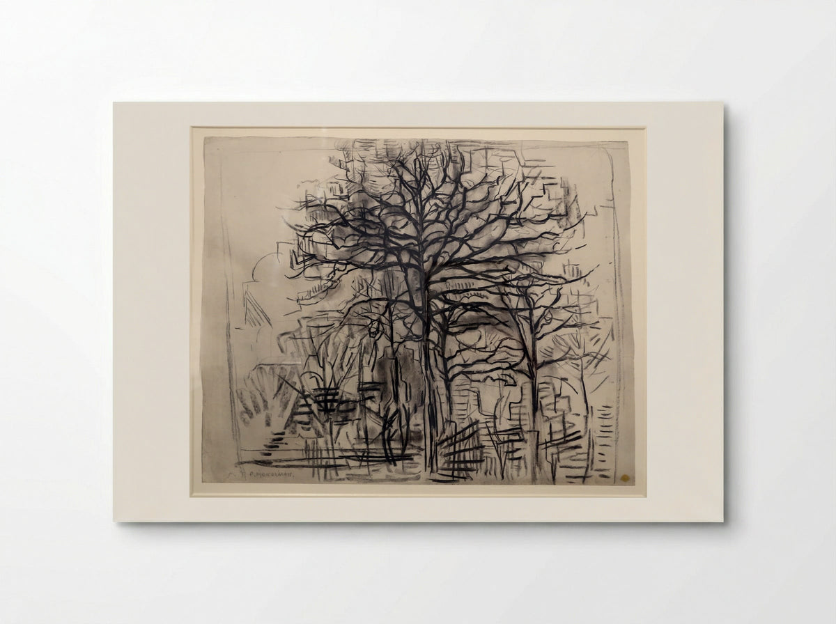 Alberi (Trees) - Piet Mondrian - Poster