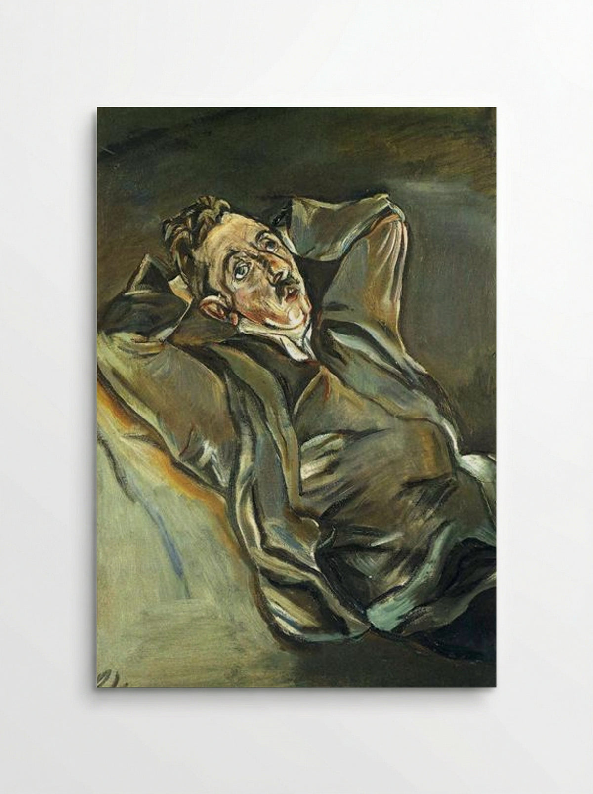 Albert Ehrenstein - Oskar Kokoschka - Poster
