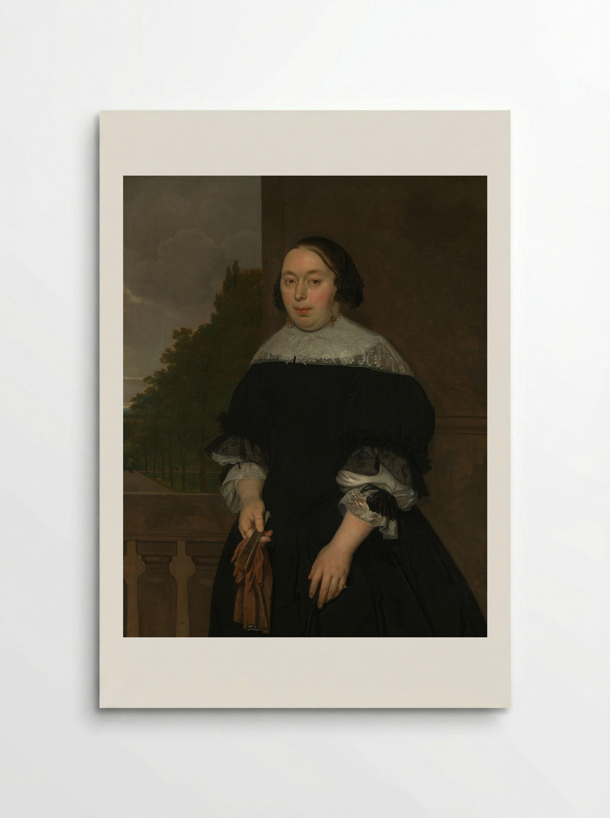 Aletta van Ravensberg (1635-1677), Wife of Jan van Nes - Ludolf de Jongh - Poster