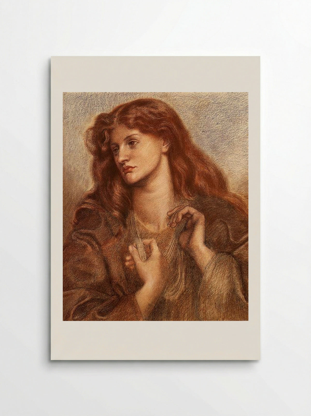 Alexa Wilding - Dante Gabriel Rossetti - Poster