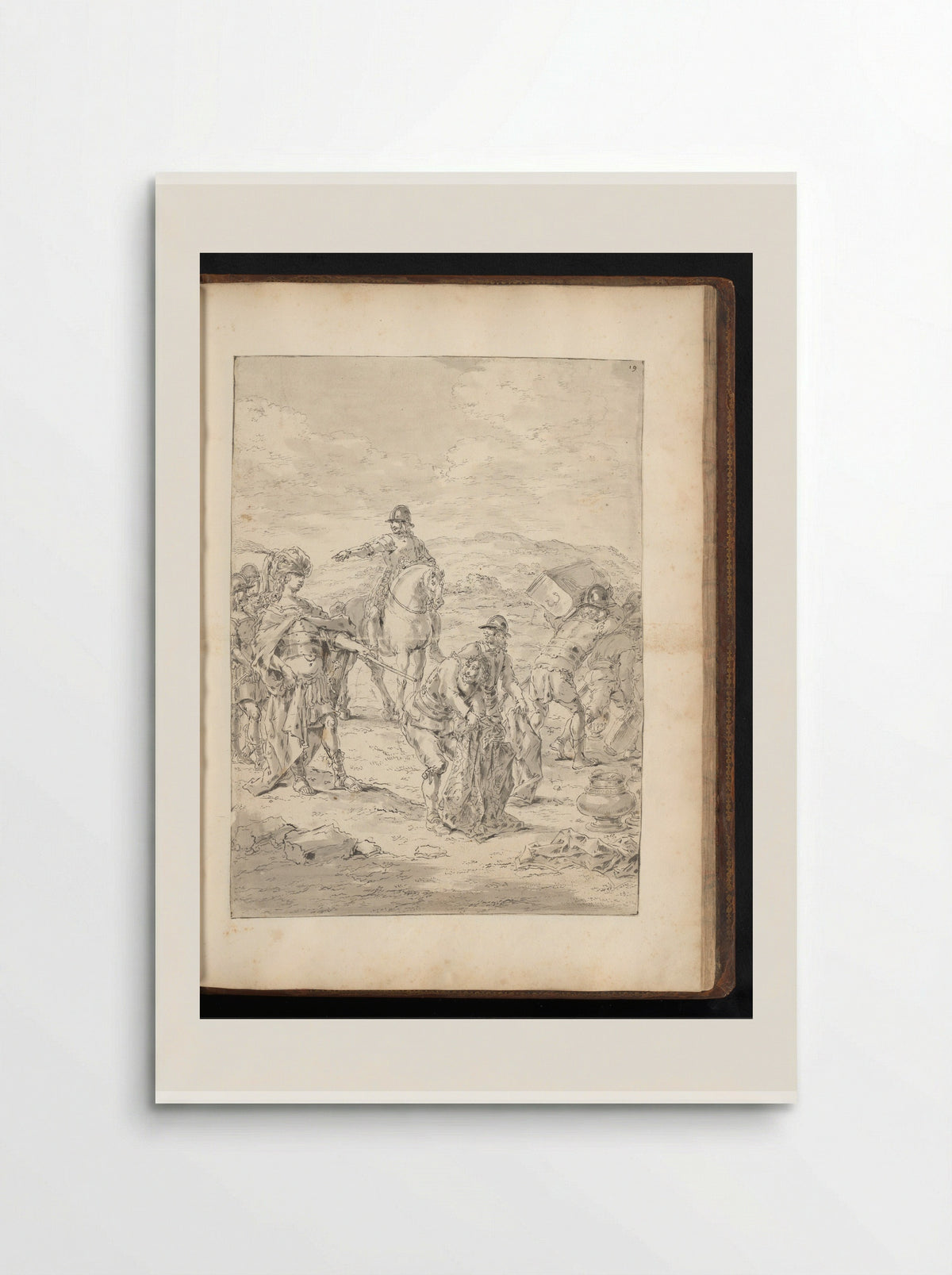 Alexander the Great Distributing the Spoils after his Victory over the Persians - Leonaert Bramer - Poster