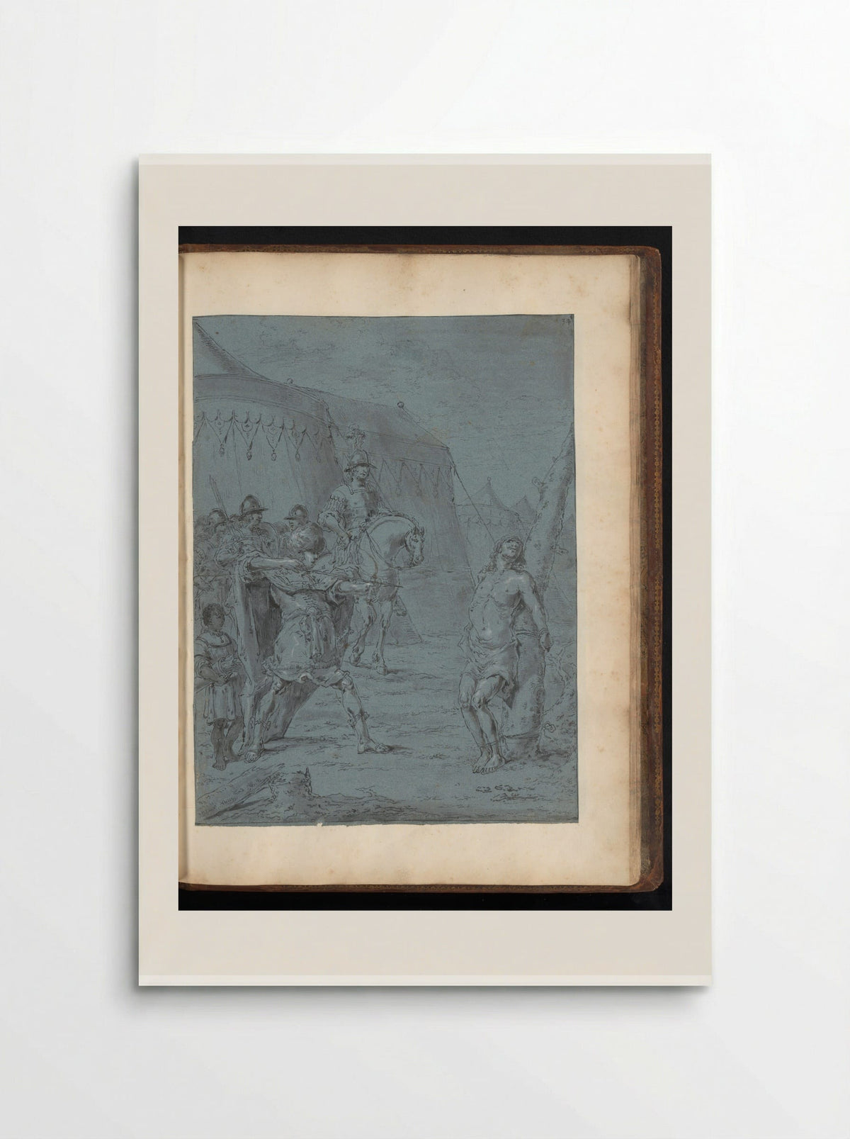 Alexander the Great Kills Orsodates - Leonaert Bramer - Poster