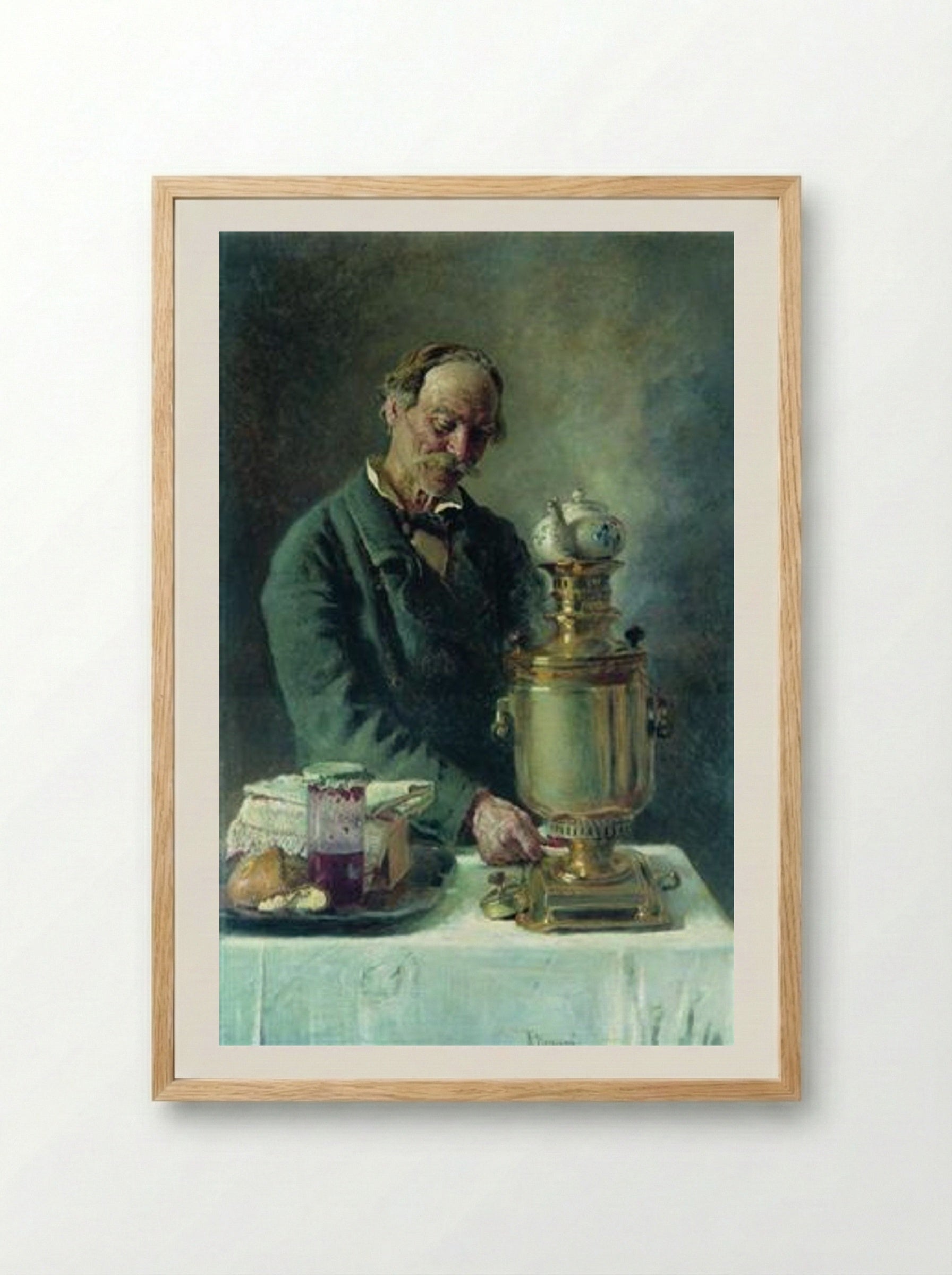 Alexeyich - Konstantin Makovsky - Framed Print Wood