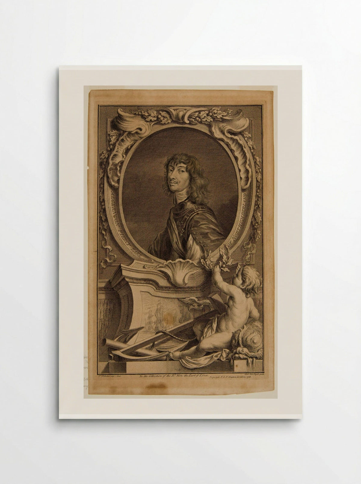 Algernon Percy, Earl of Northumberland - Jacobus Houbraken - Poster