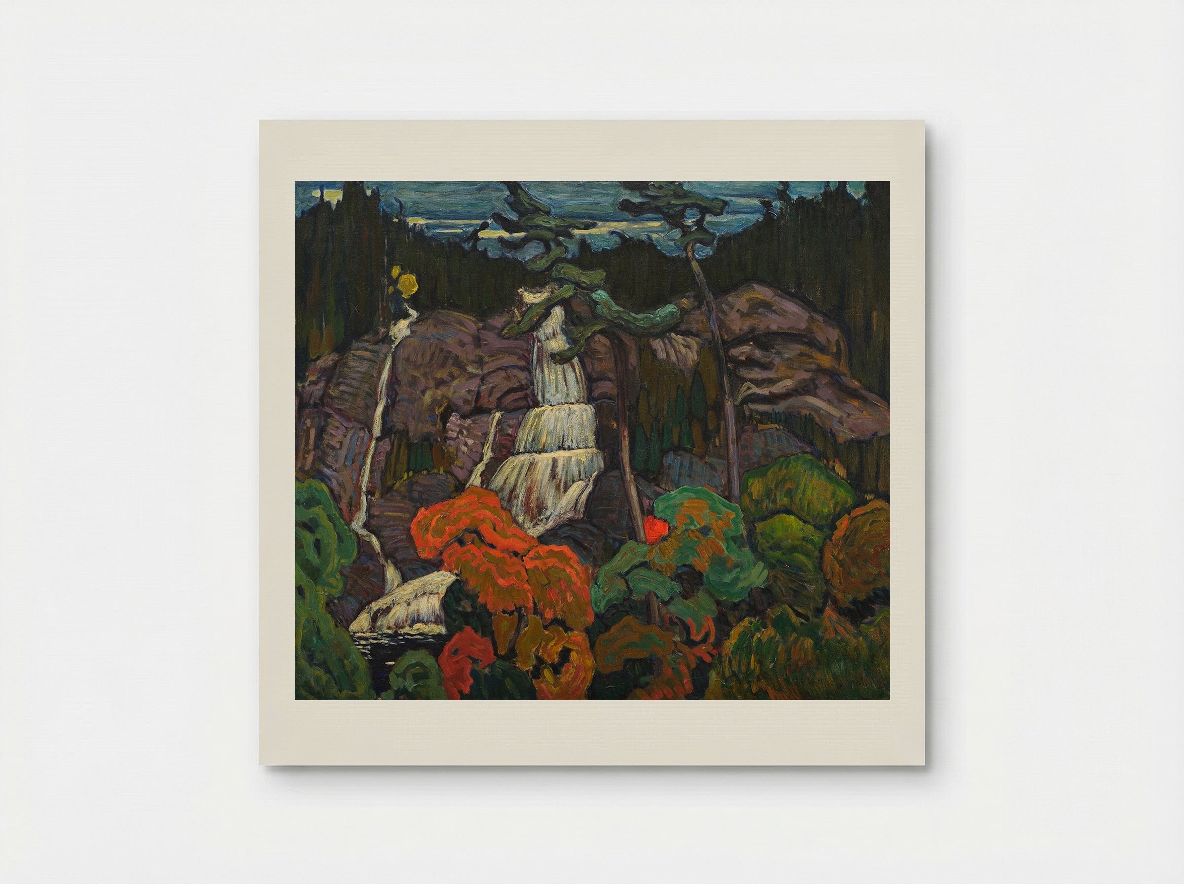 Algoma Waterfall - J. E. H. MacDonald - Poster