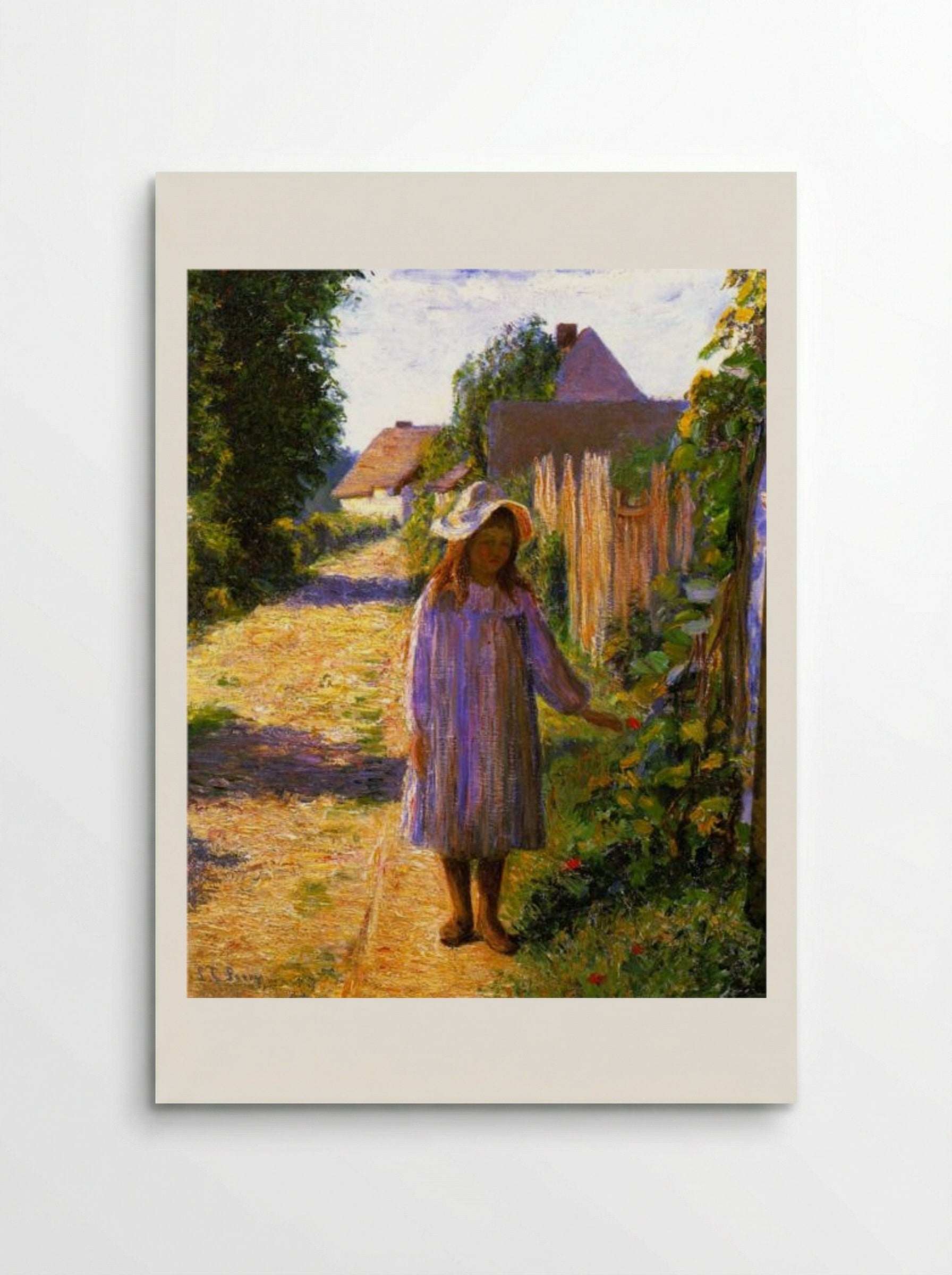 Alice in the Lane - Lilla Cabot Perry - Poster