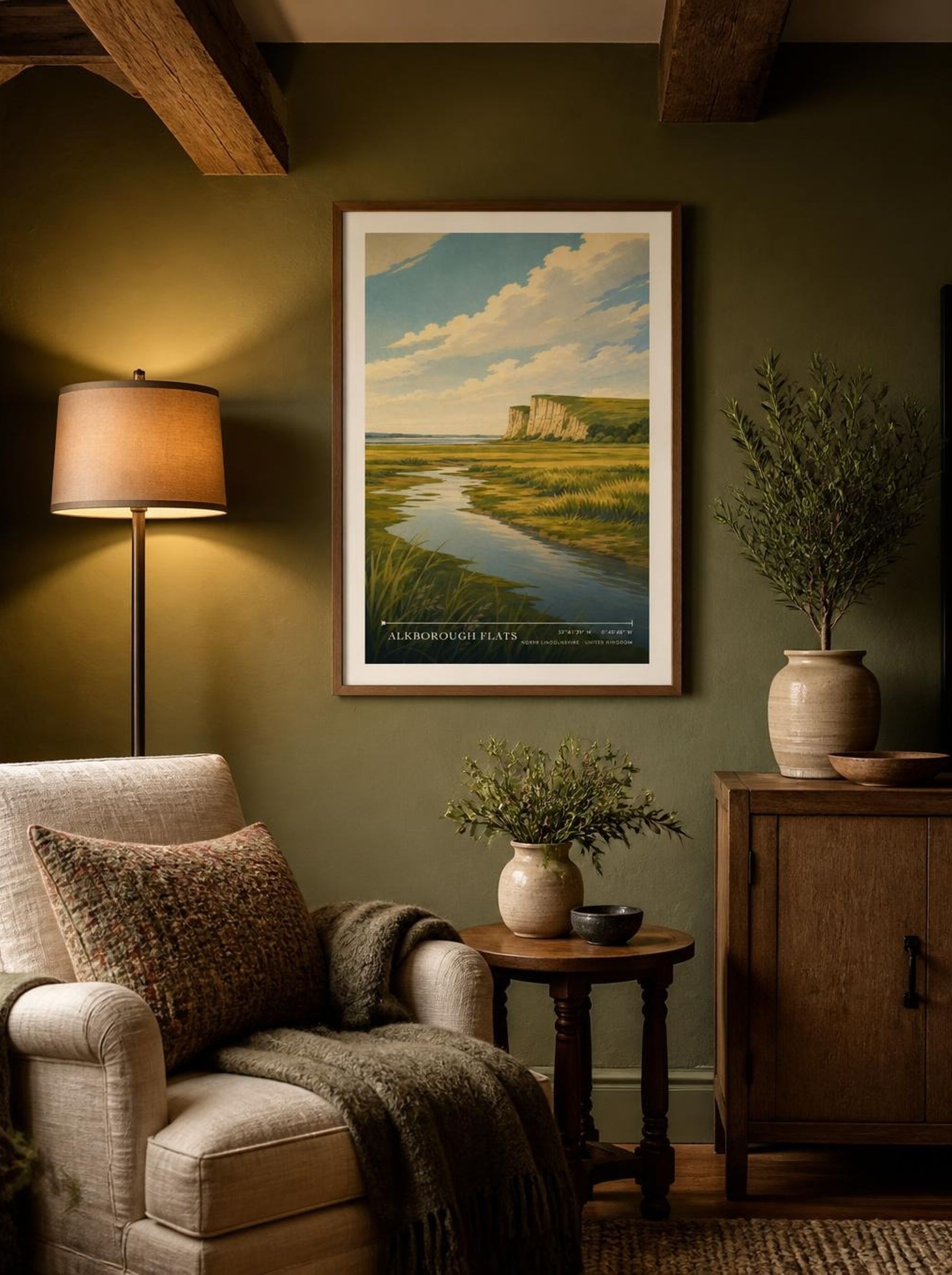 Alkborough Flats North Lincolnshire United Kingdom Travel Poster - Lifestyle
