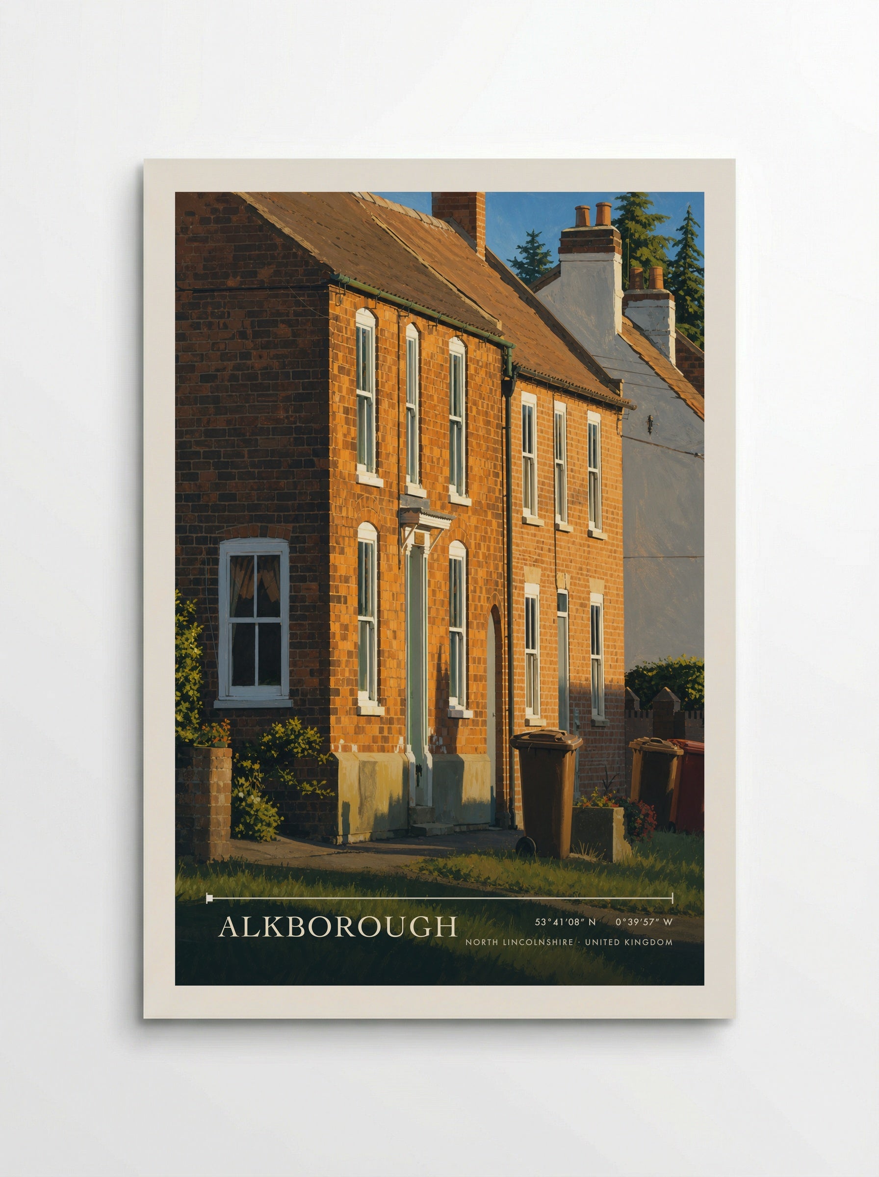 Alkborough North Lincolnshire United Kingdom Travel Poster - Poster