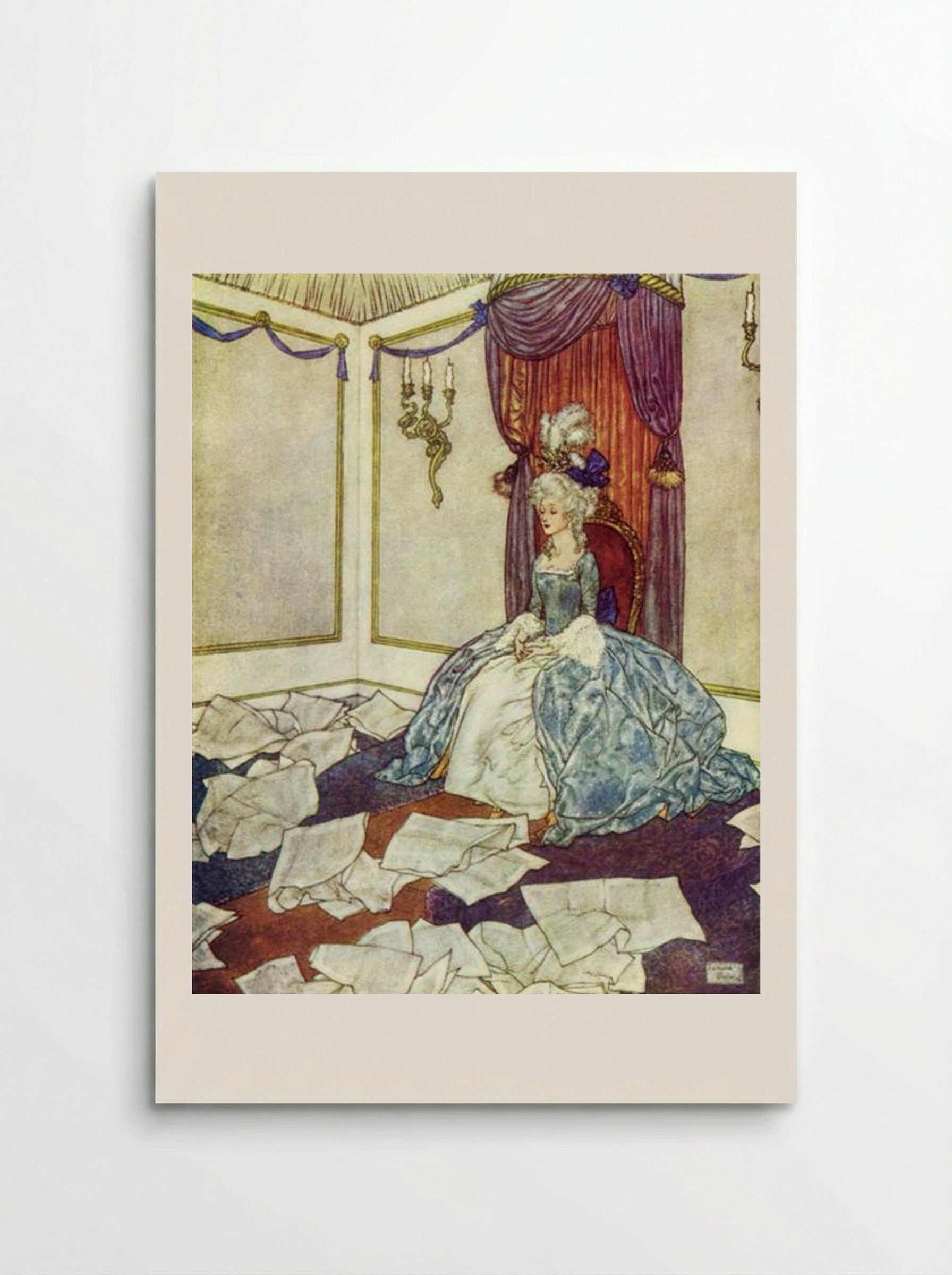All the Newspapers in the World - Edmund Dulac - Poster