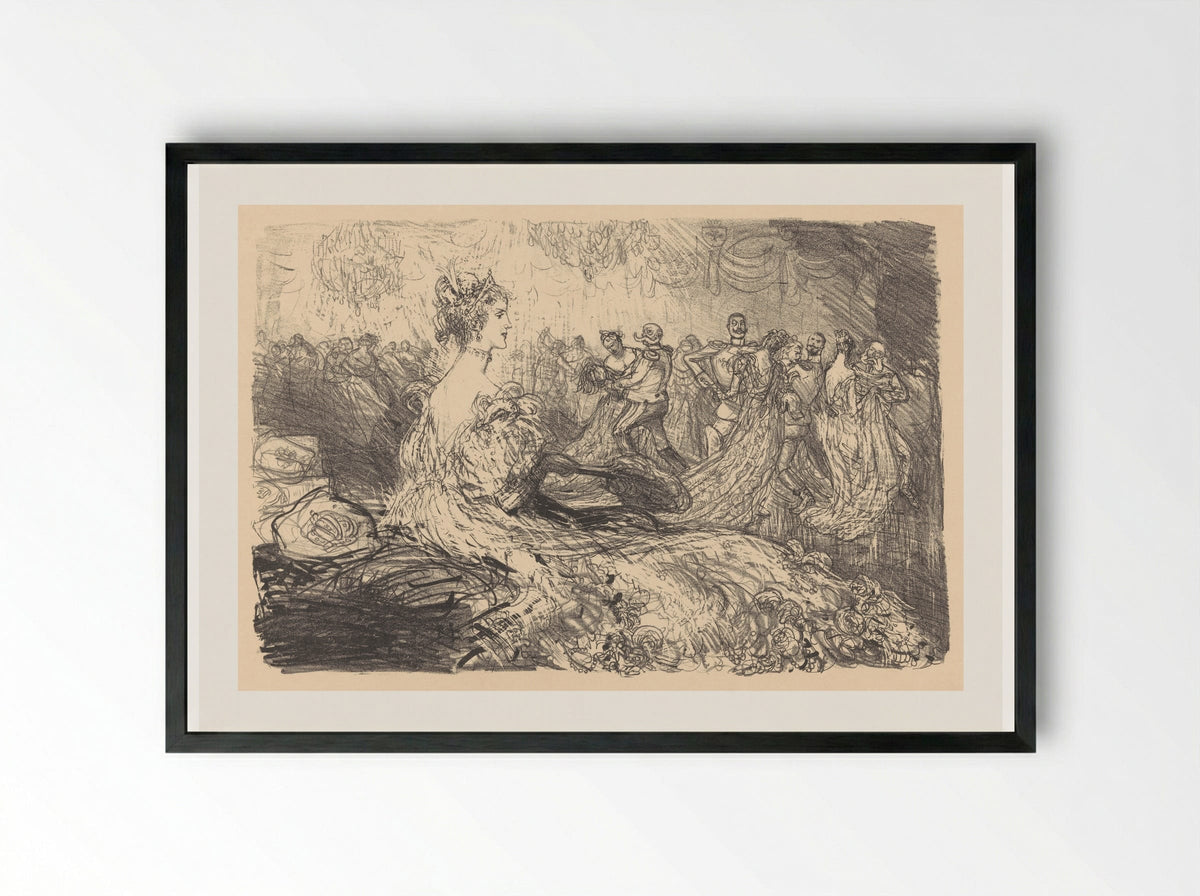 Alleen - Marius Bauer - Framed Print Black