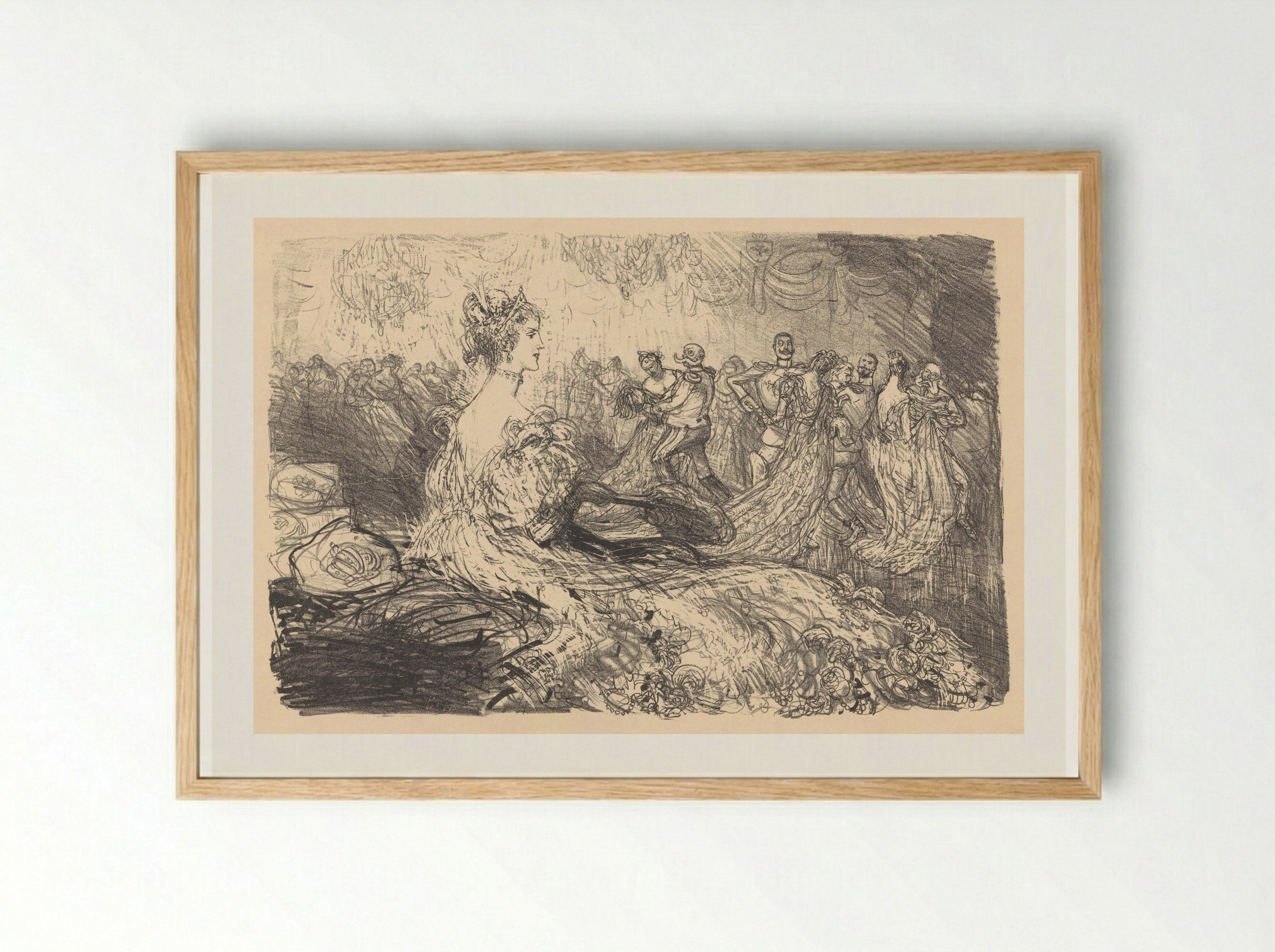 Alleen - Marius Bauer - Framed Print Wood