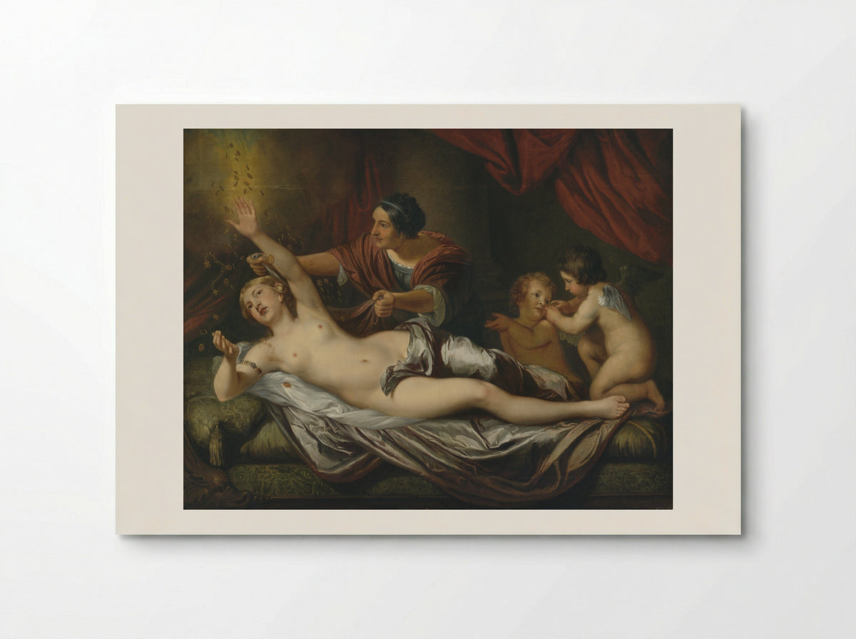 Allegorical Portrait Group of the Children of Diederic Pietersz van Leyden and Alida Paets - Daniël Mijtens II - Poster