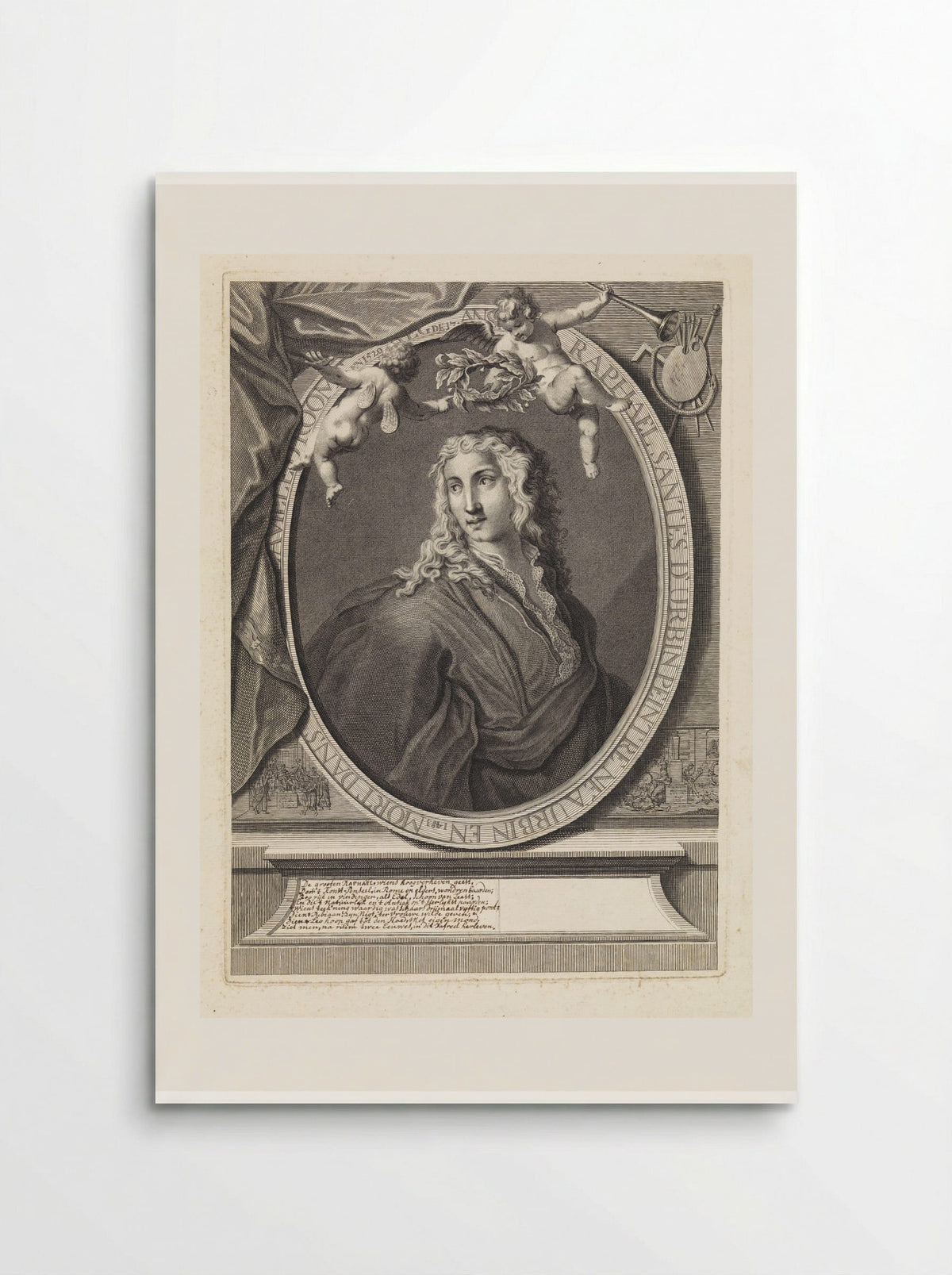 Allegorical Portrait of Raphael - Matthijs Pool - Poster