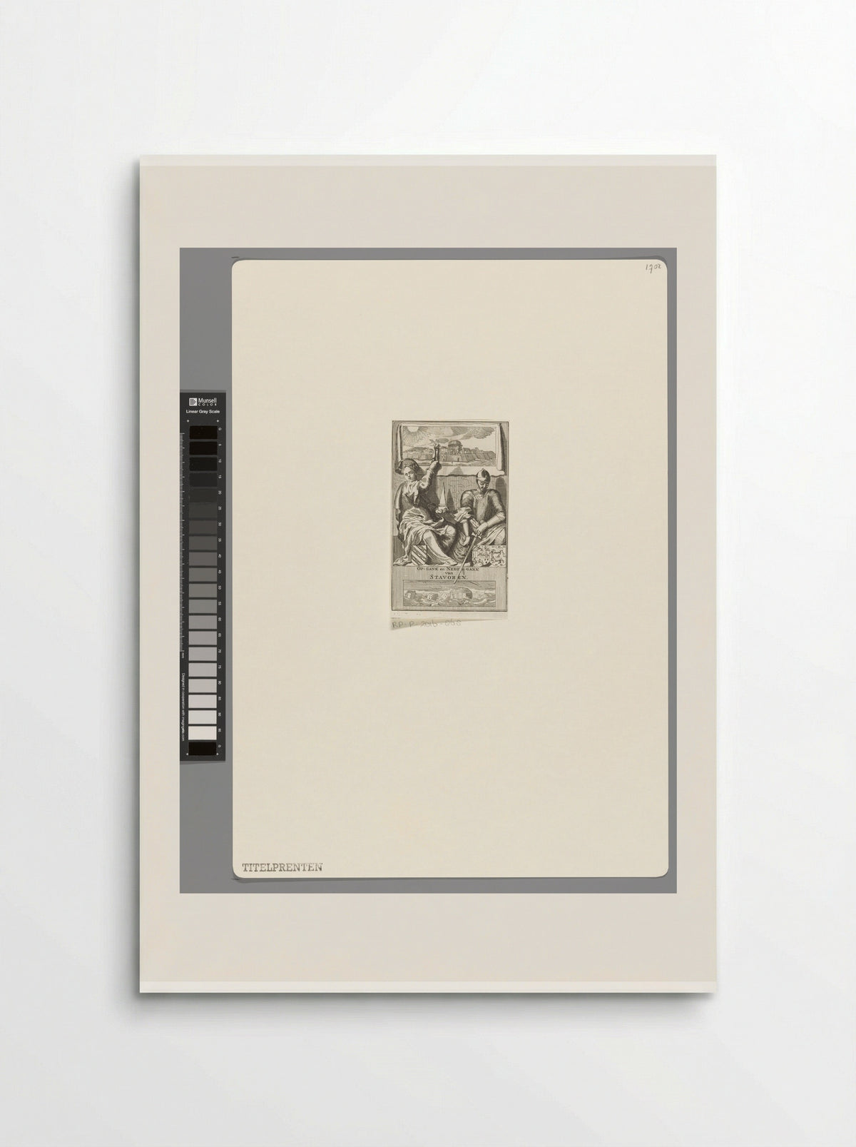 Allegorie op bloei en verval van Stavoren - Pieter van den Berge - Poster