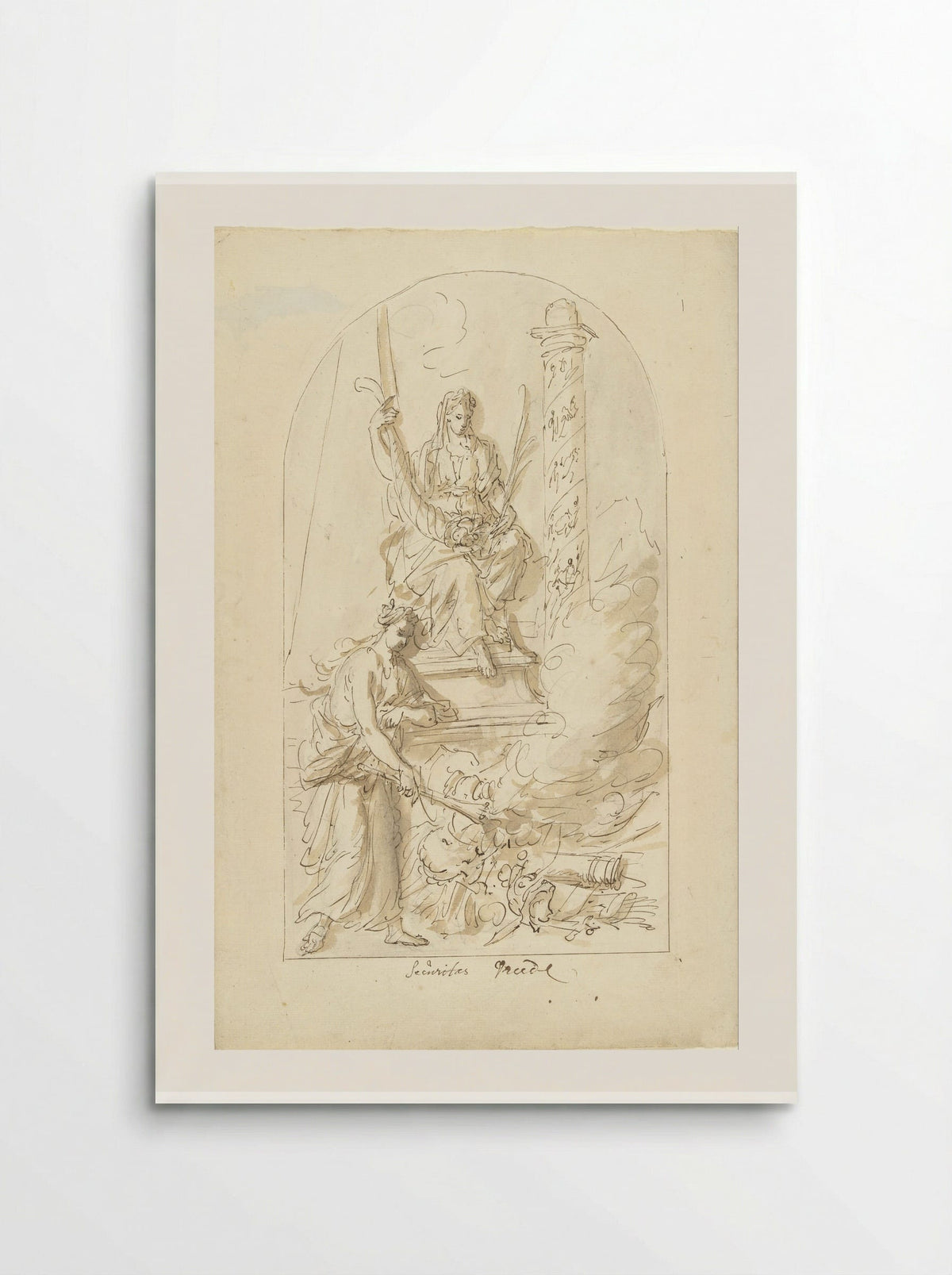 Allegorie op de Vrede - Elias van Nijmegen - Poster