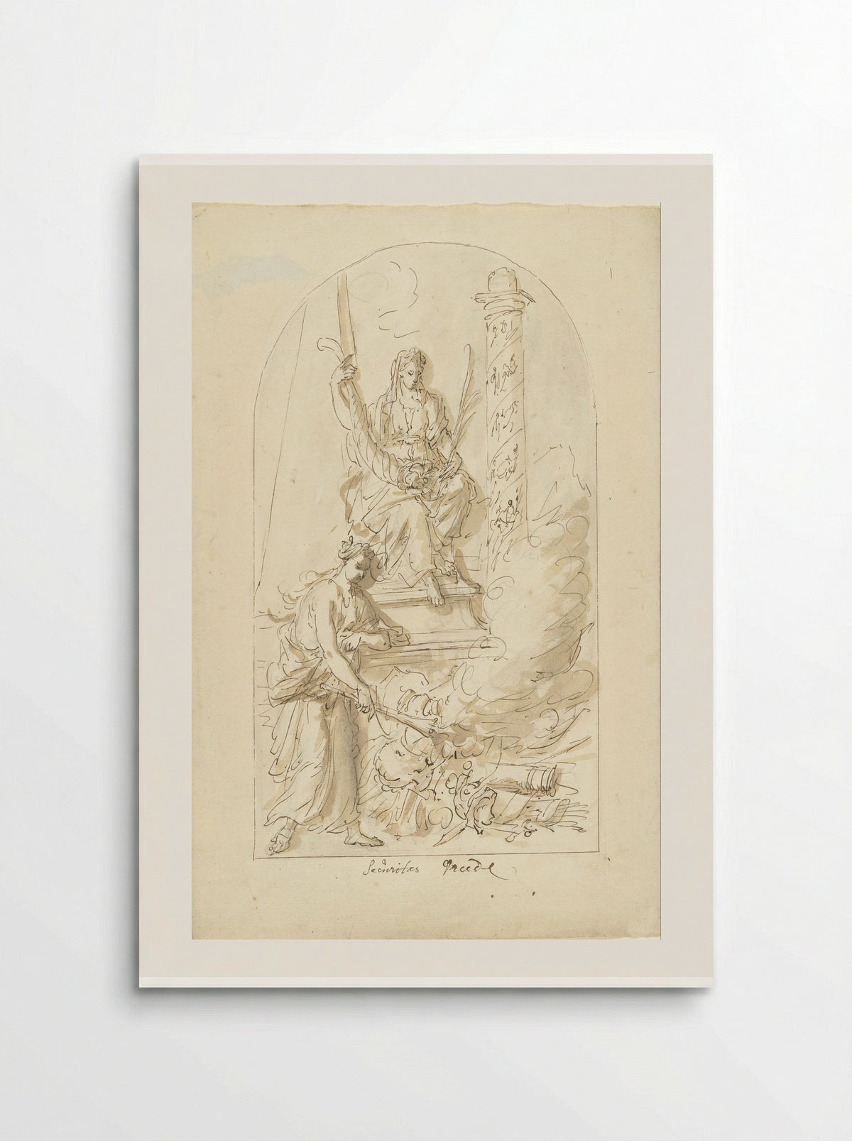 Allegorie op de Vrede - Elias van Nijmegen - Poster