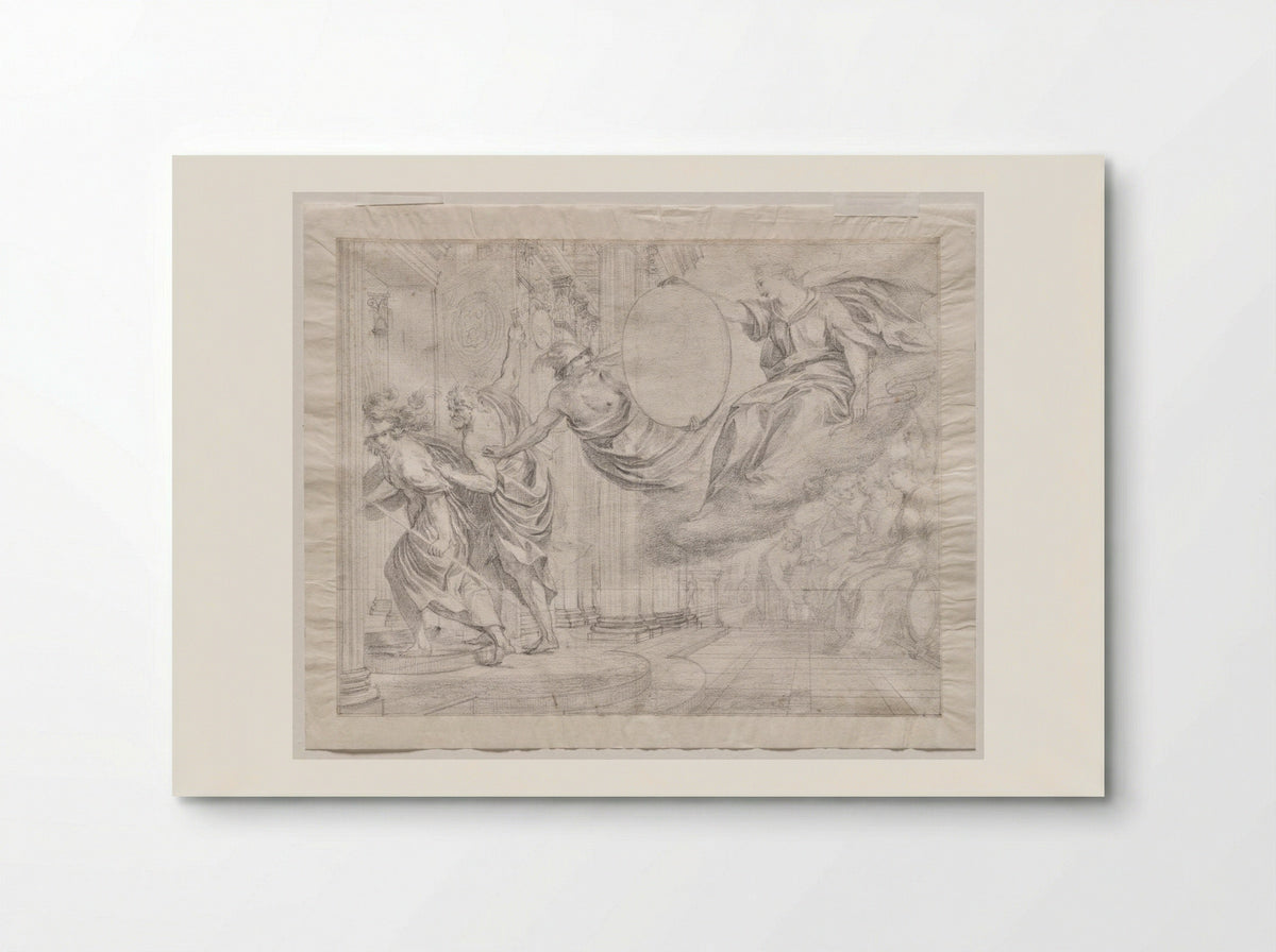 Allegory in Honor of Claude de Mesmes, Count d'Avaux - Grégoire Huret - Poster