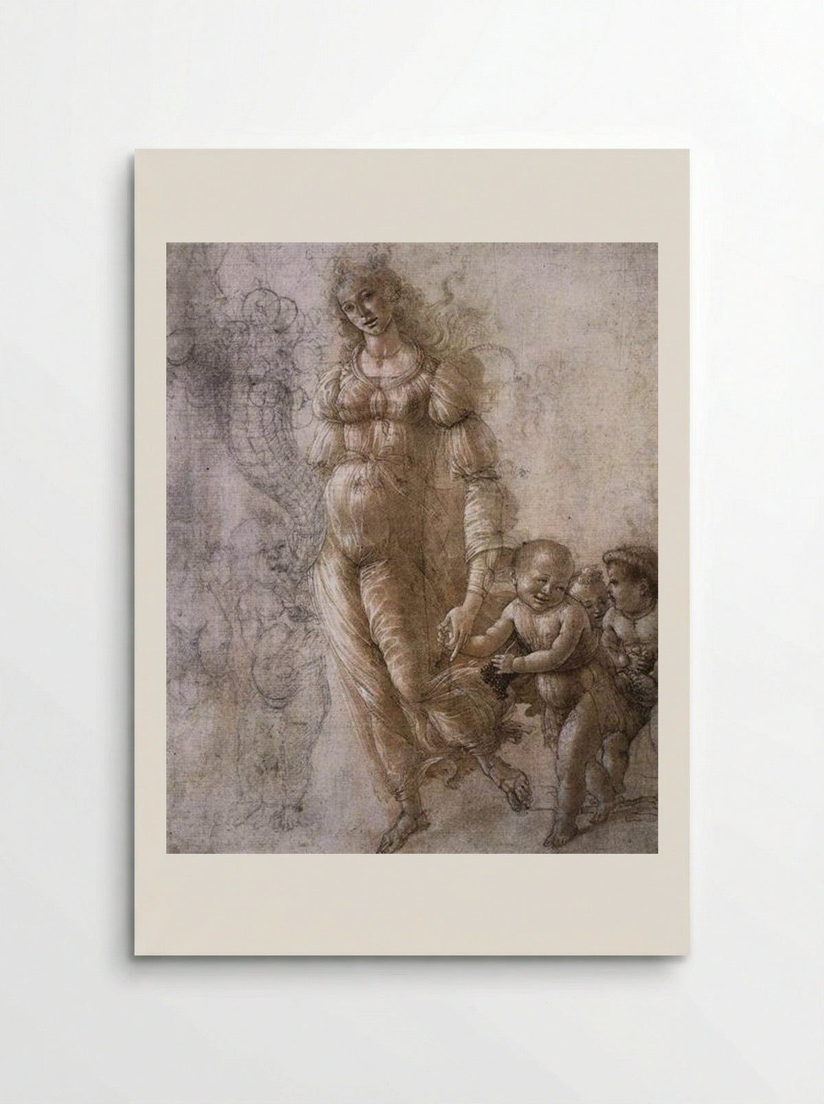 Allegory of Abundance - Sandro Botticelli - Poster